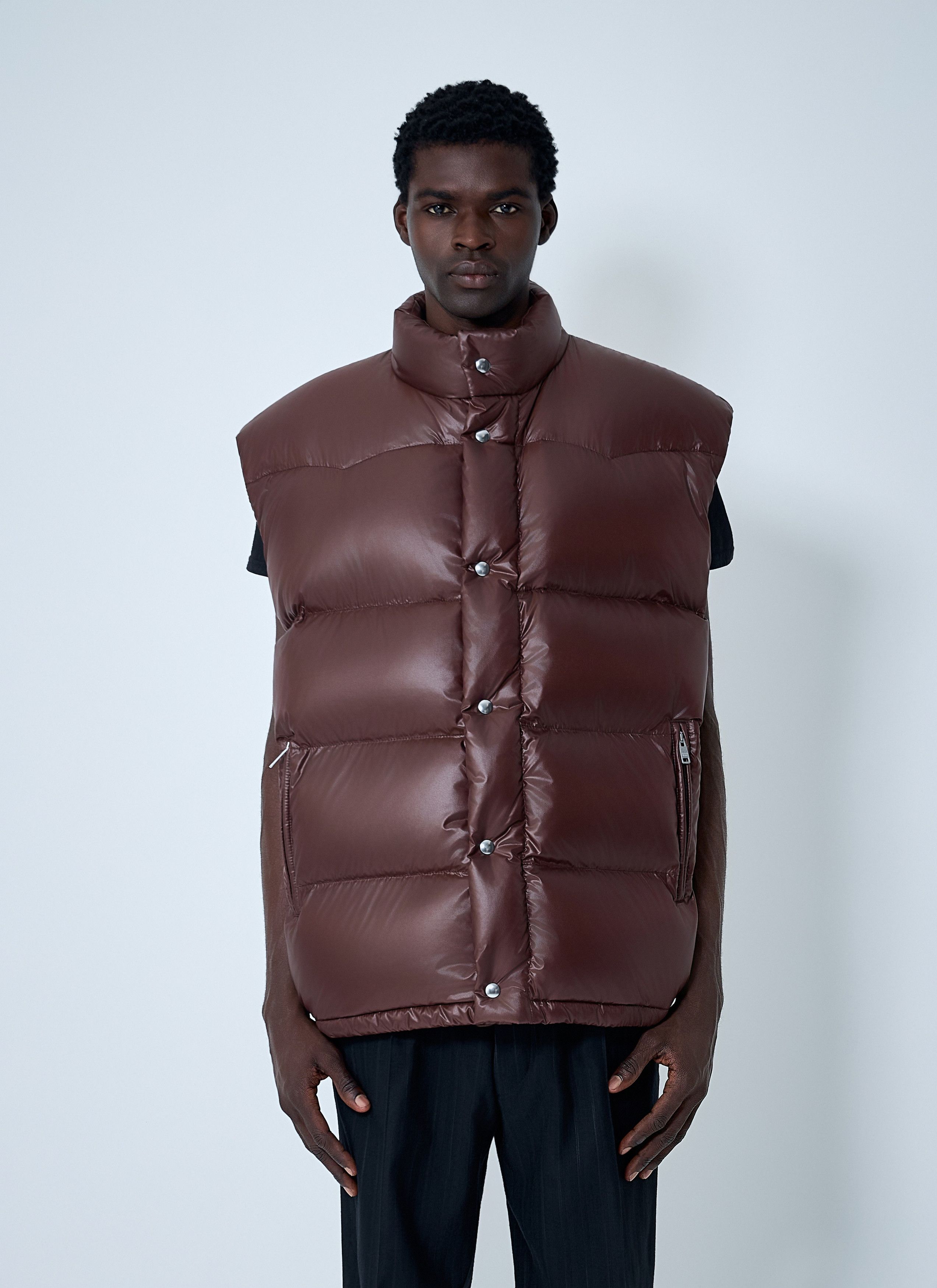 Prada Re-Nylon Down Vest Size US S / EU 44-46 / 1 - 1 Thumbnail