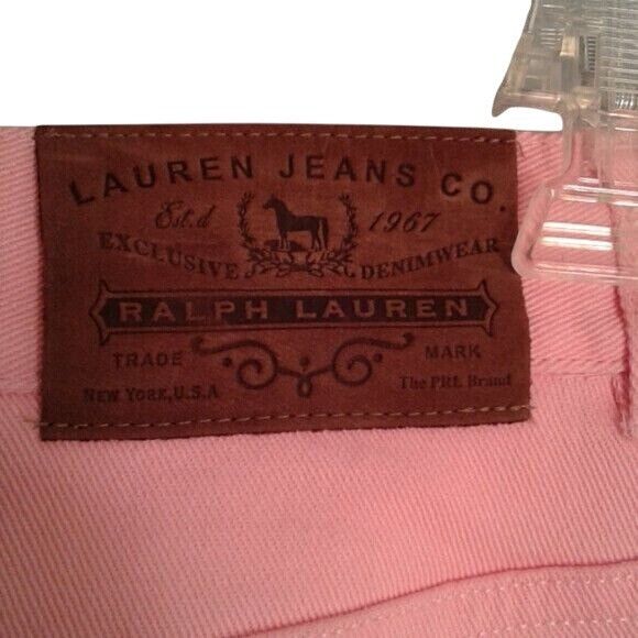 Lauren Ralph Lauren Lauren Jeans Co. Ralph Lauren Size 8 Capri Pants Denim Pink Size 30" / US 8 / IT 44 - 10 Thumbnail