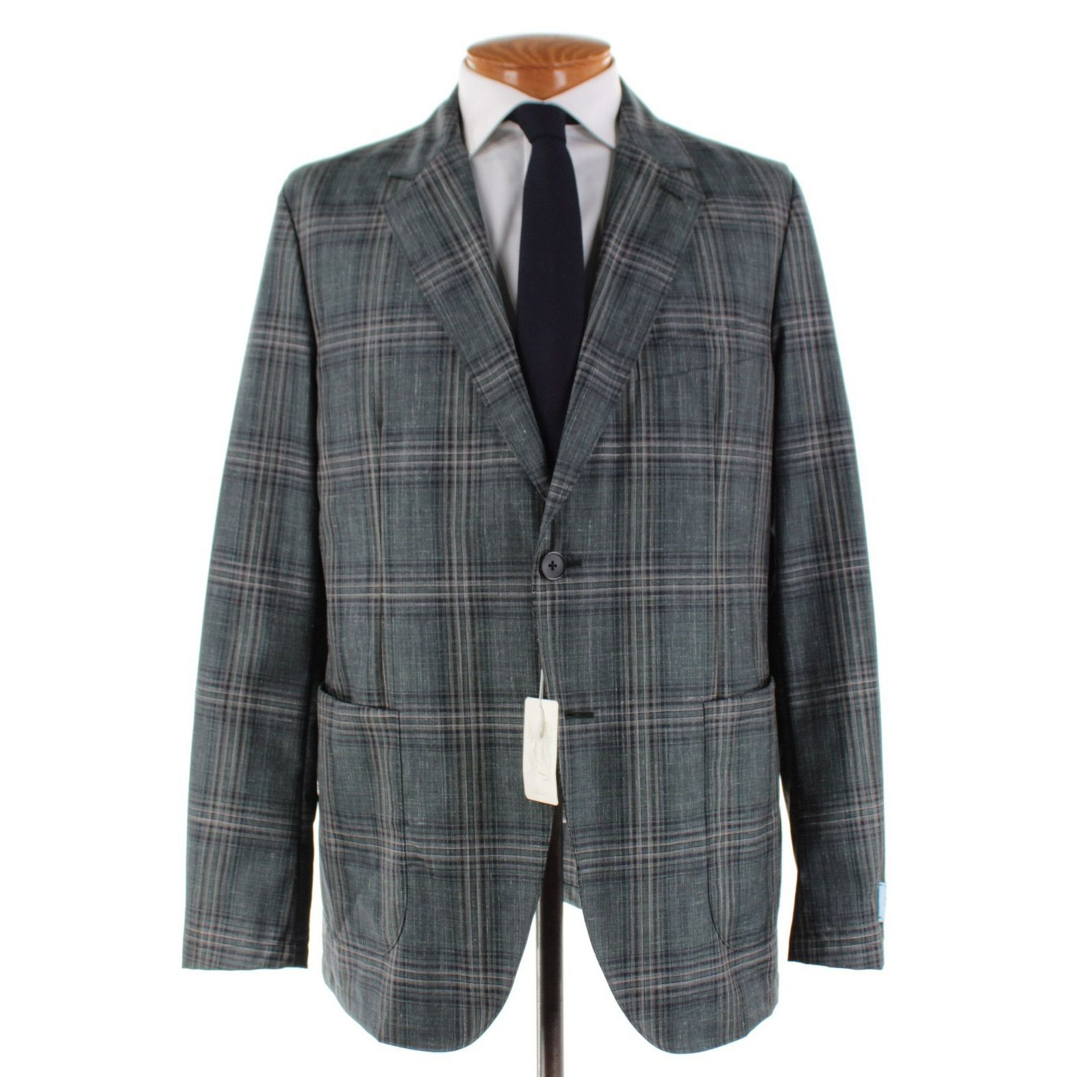Belvest New with tags Sport Coat Size 48 Long US in Green