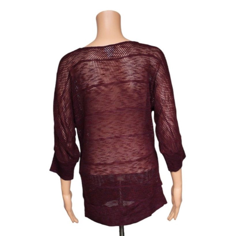 Other Vanity 3/4 Sleeve Knit Top Women's Size Large Size L / US 10 / IT 46 - 3 Thumbnail