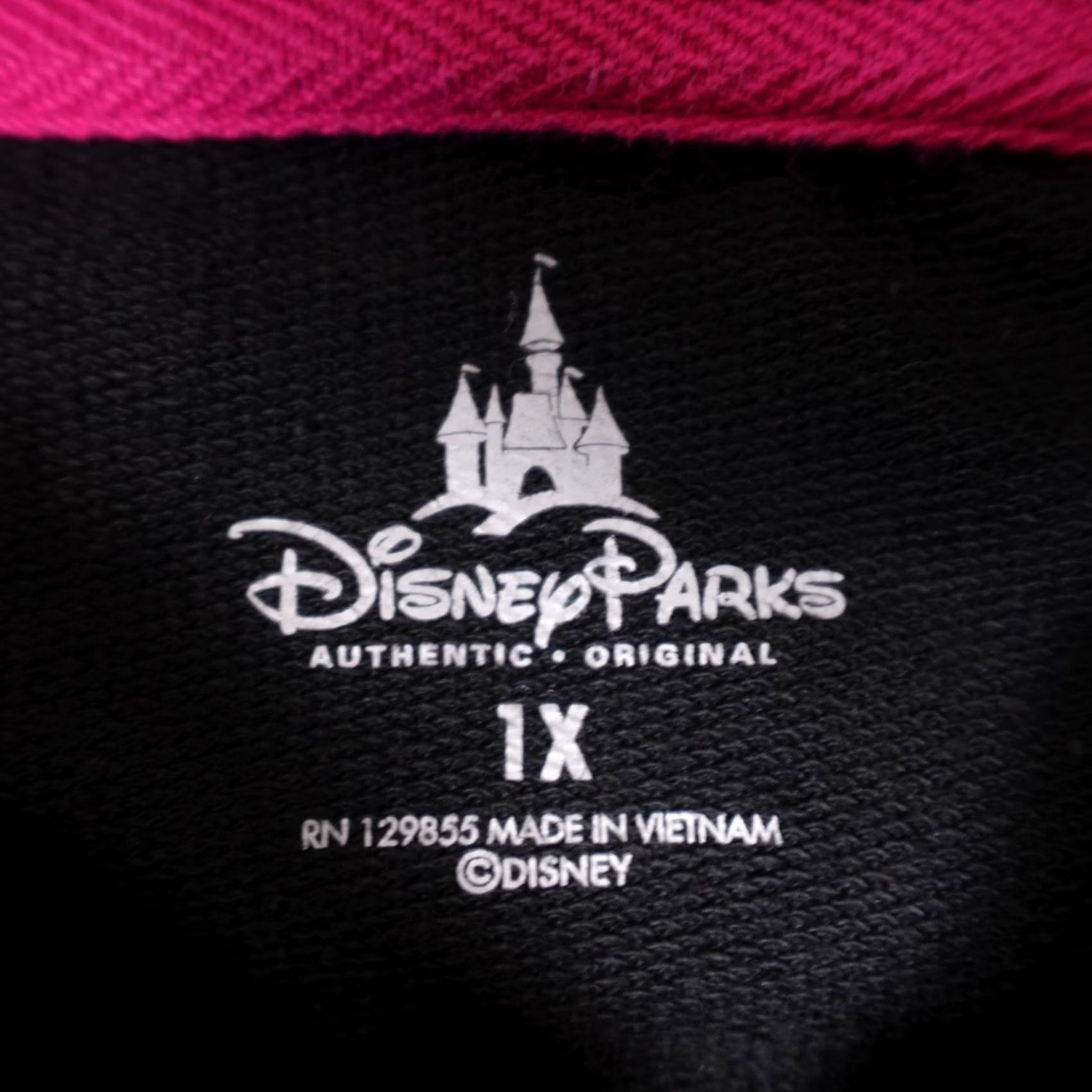 Disney Disney Mickey Mouse Sweatshirt Womens 1X Black Hoodie Zip Up 2016 Y2K Size XL / US 12-14 / IT 48-50 - 4 Thumbnail