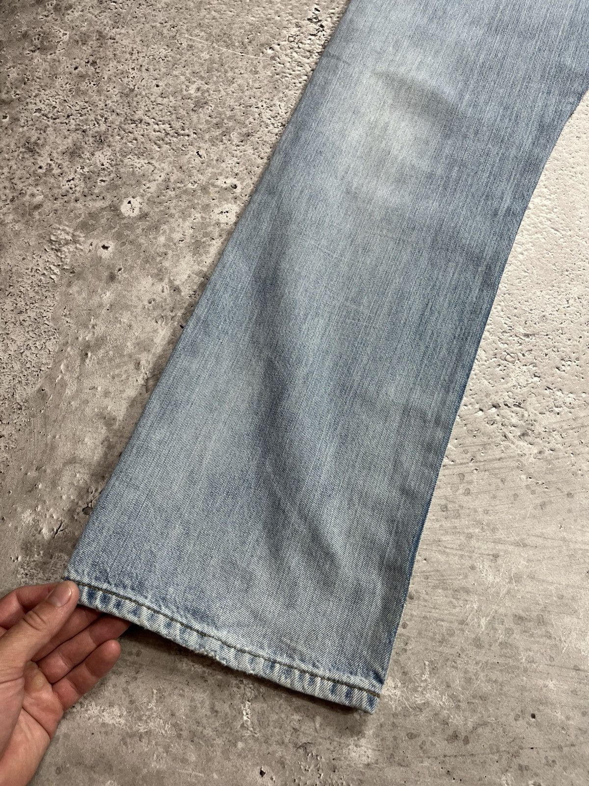 Levi's Levi’s 501 Jeans 34x34 Made in Poland Light Wash Vintage Size US 34 / EU 50 - 3 Thumbnail