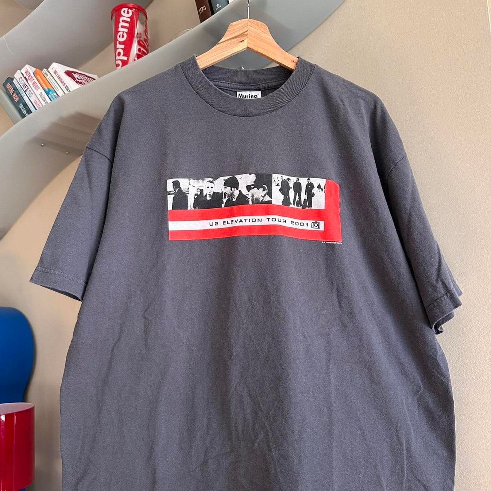 Band Tees × Vintage Vintage 2001 U2 Band Shirt Size US XL / EU 56 / 4 - 2 Thumbnail