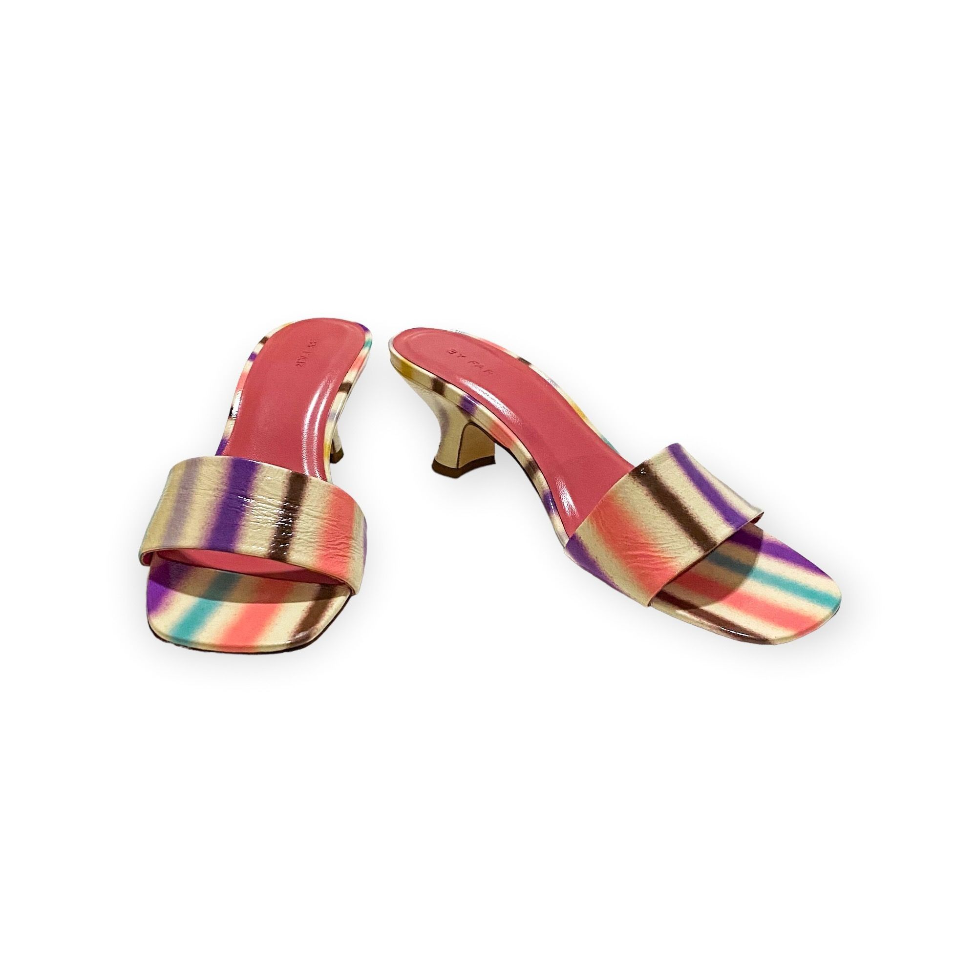 By Far NWT By Far Freddy Spray Print Slide sandals, Size 40EU Size US 10 / IT 40 - 4 Thumbnail