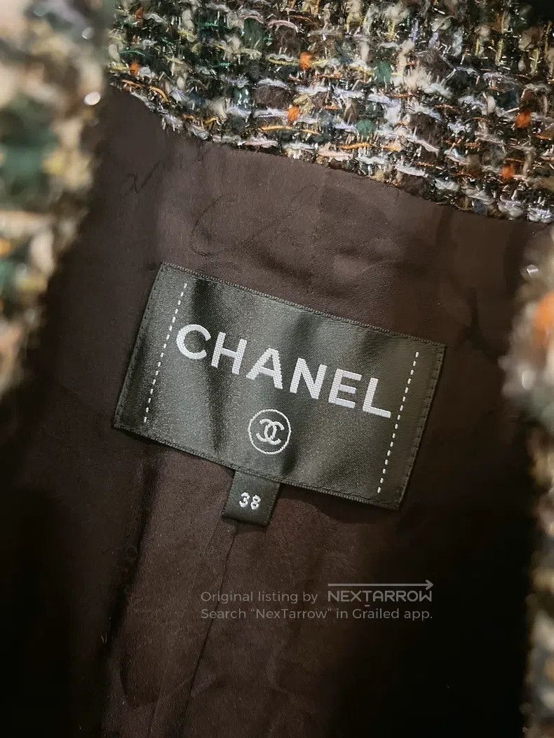 Chanel Chanel Fantasy Forest Series Colourful Tweed Coat Size XS / US 0-2 / IT 36-38 - 7 Thumbnail