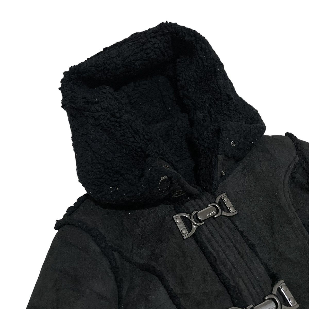 If Six Was Nine Egoist Suede Parka Fur Jacket Size US S / EU 44-46 / 1 - 3 Thumbnail
