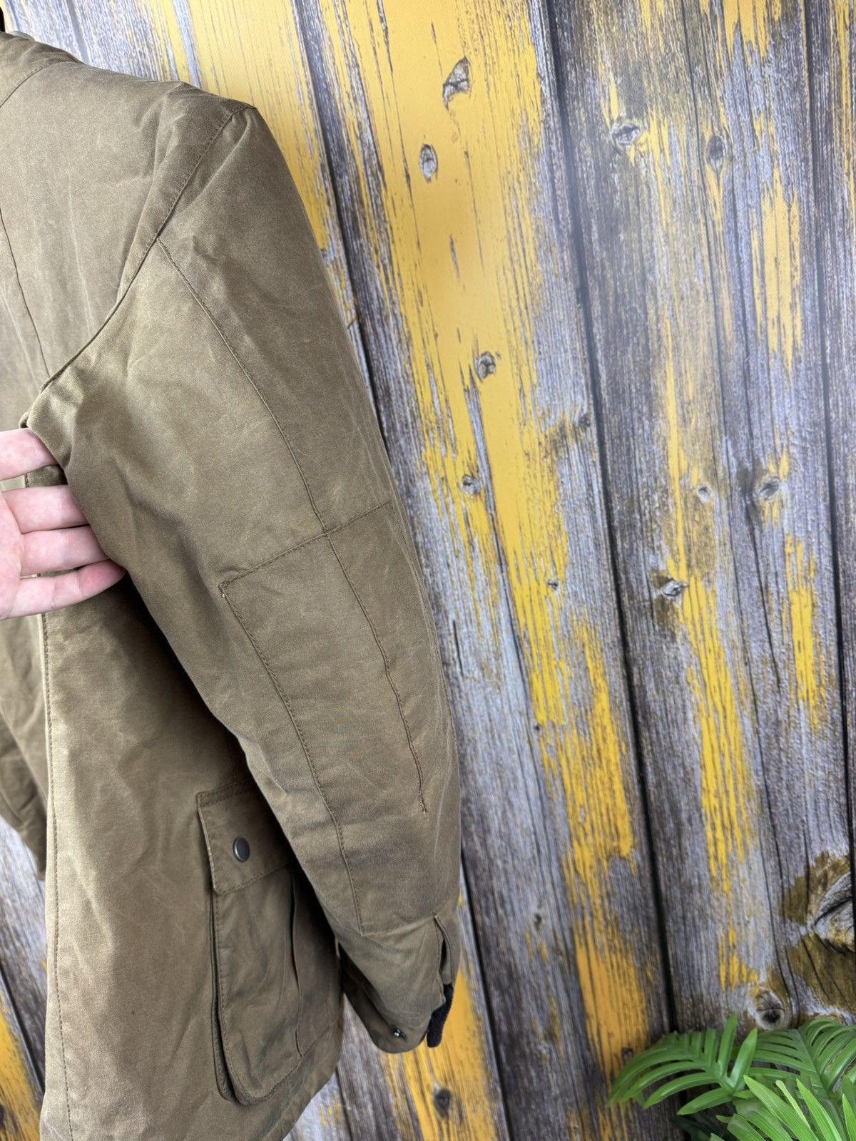 Barbour Barbour Vintage Wax Duke Jacket Bomber Moto Size L Size US L / EU 52-54 / 3 - 18 Thumbnail