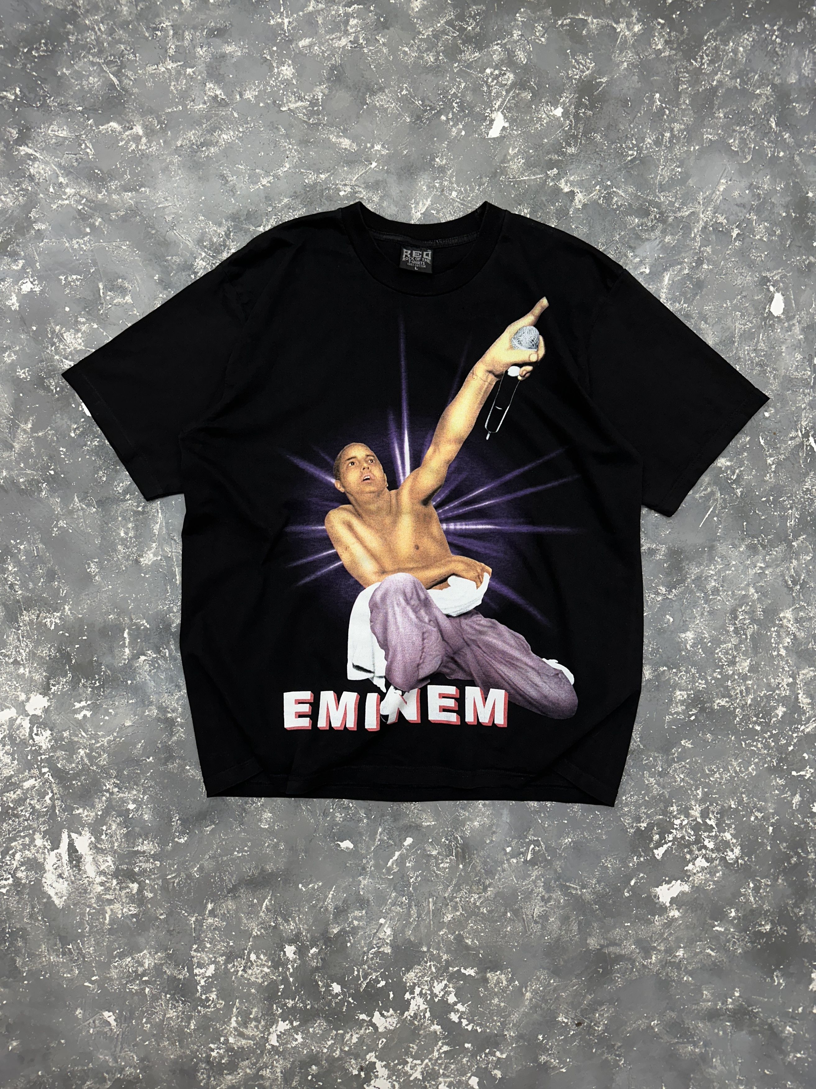 Band Tees × Eminem × Vintage vintage y2k 00s eminem rap shirt Size US L / EU 52-54 / 3 - 1 Thumbnail
