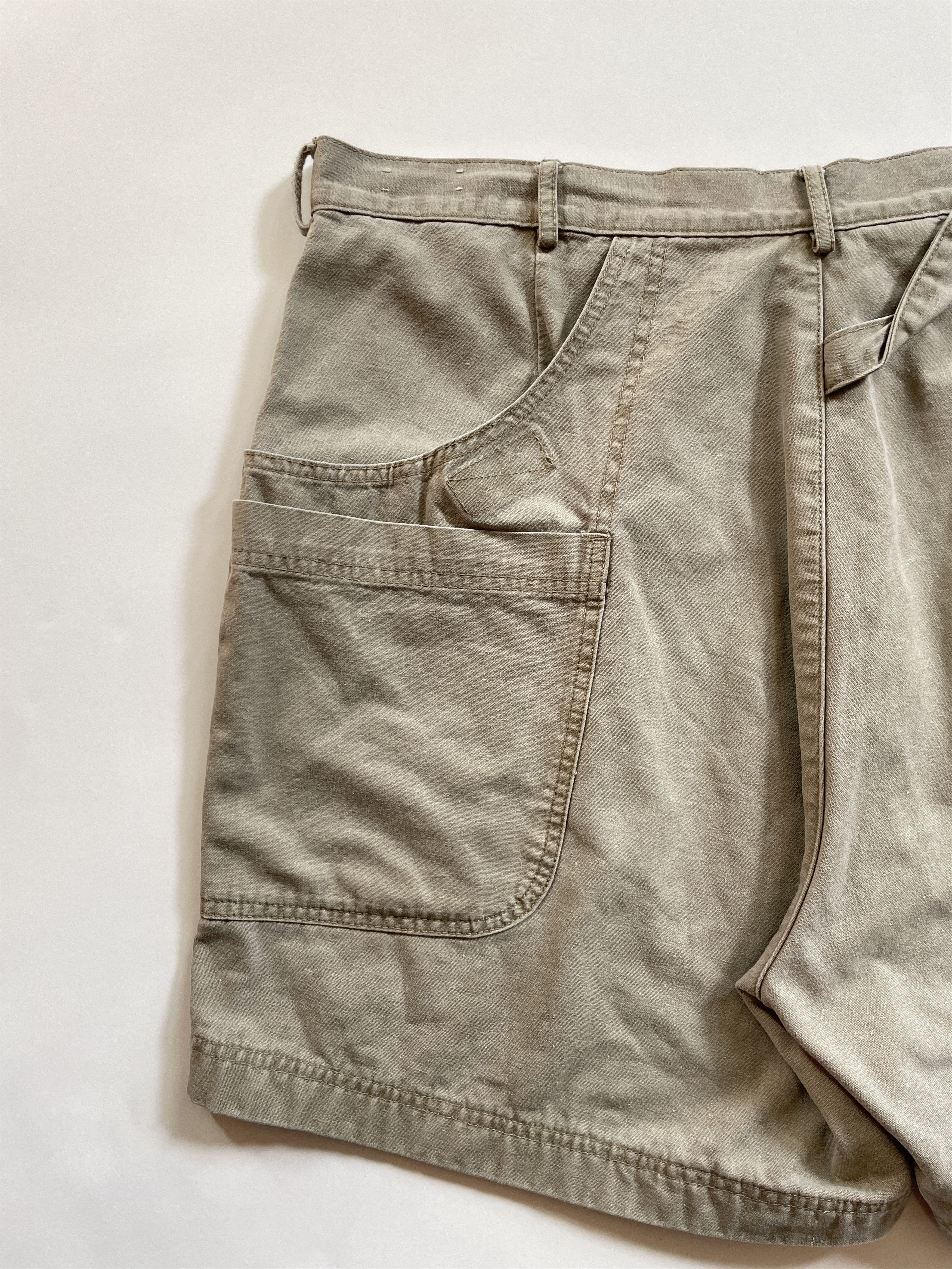 Vintage 2000s Woolrich Baggy Cargo Rave Skate Shorts Size US 40 / EU 56 - 4 Thumbnail