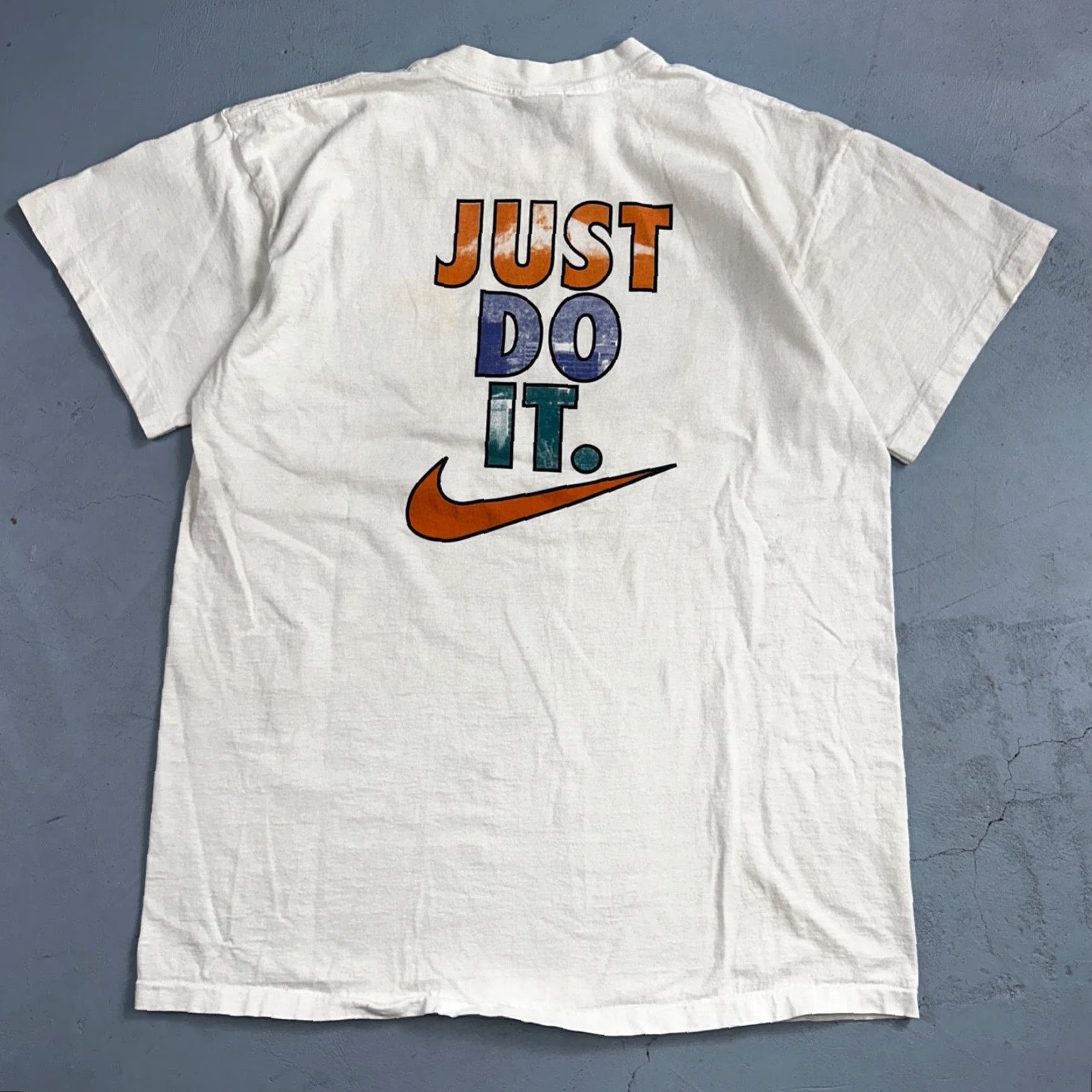 Nike VINTAGE Nike 1994 Niketown Portland Oregon T Shirt Mayors Walk 90s 10K Marathon XL White Size US XL / EU 56 / 4 - 7 Thumbnail