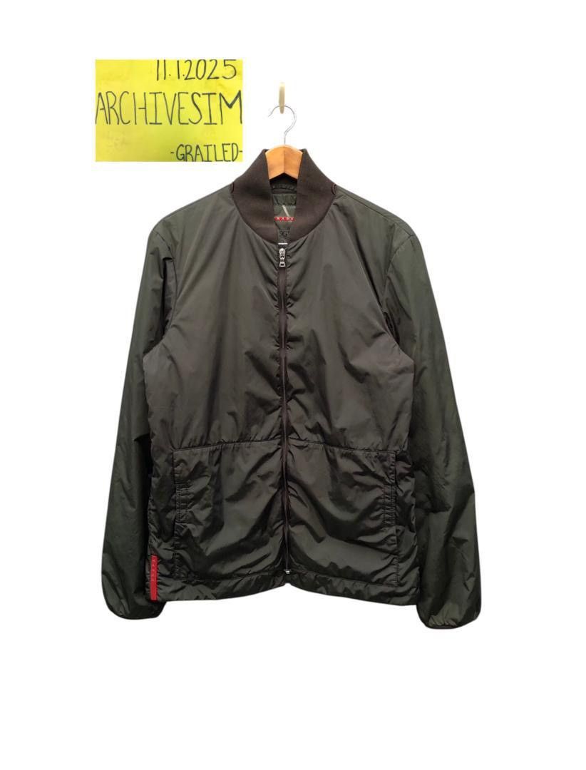 Prada Prada Bomber Nylon Jacket Rubber Tag Size US M / EU 48-50 / 2 - 2 Thumbnail