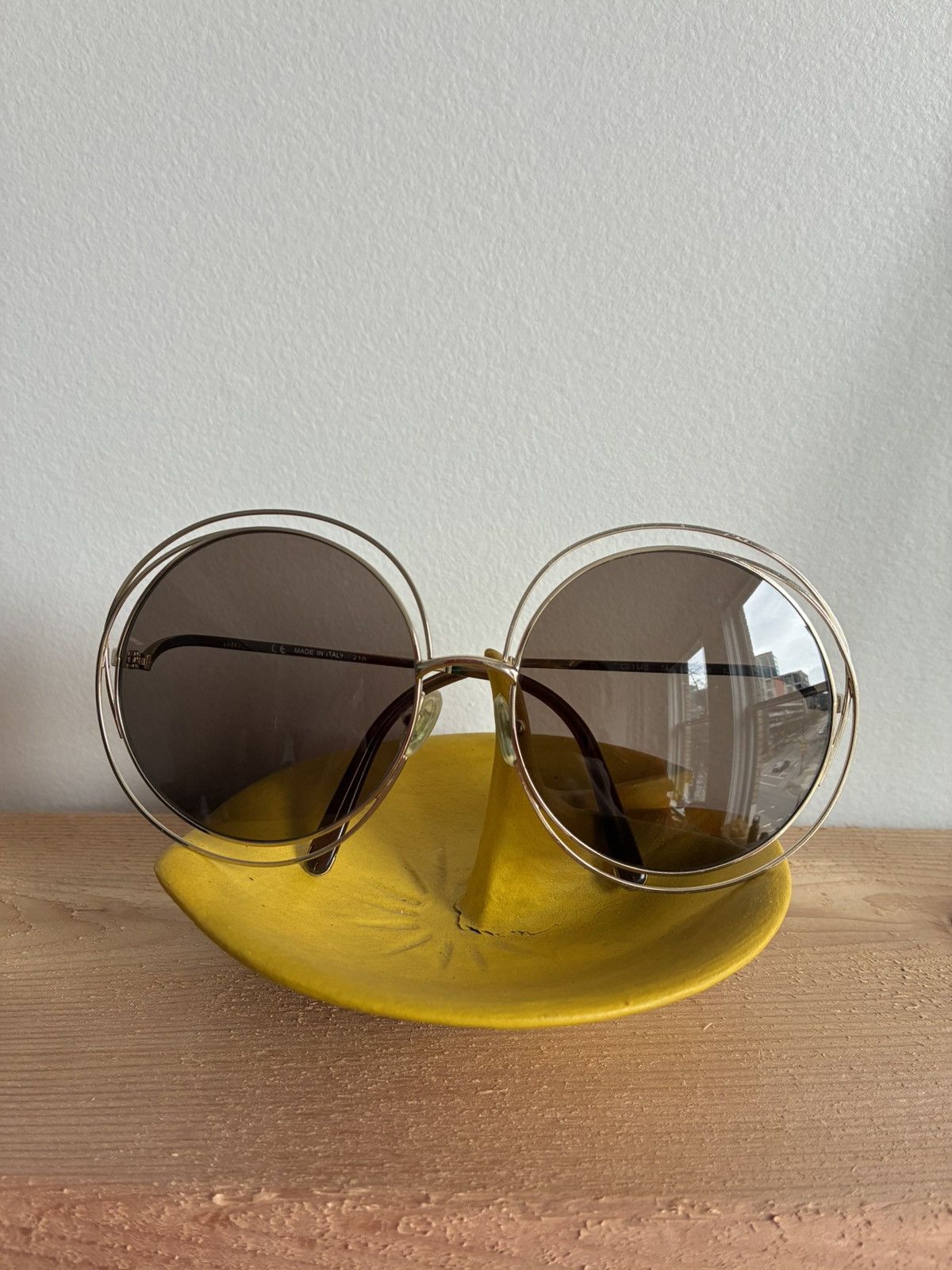 Chloe CHLOE Oversized Round ‘Carlina’ Sunglasses Size ONE SIZE - 2 Thumbnail