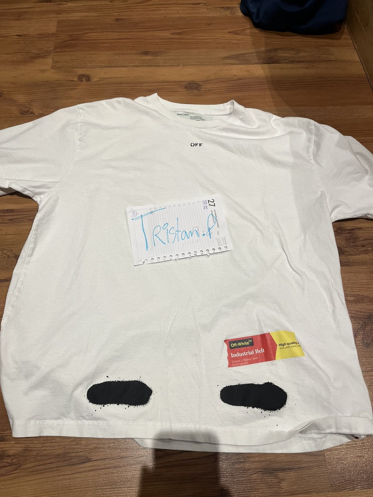 Off-White SSENSE EXCLUSIVE T-SHIRT 2019 Size US L / EU 52-54 / 3 - 8 Thumbnail