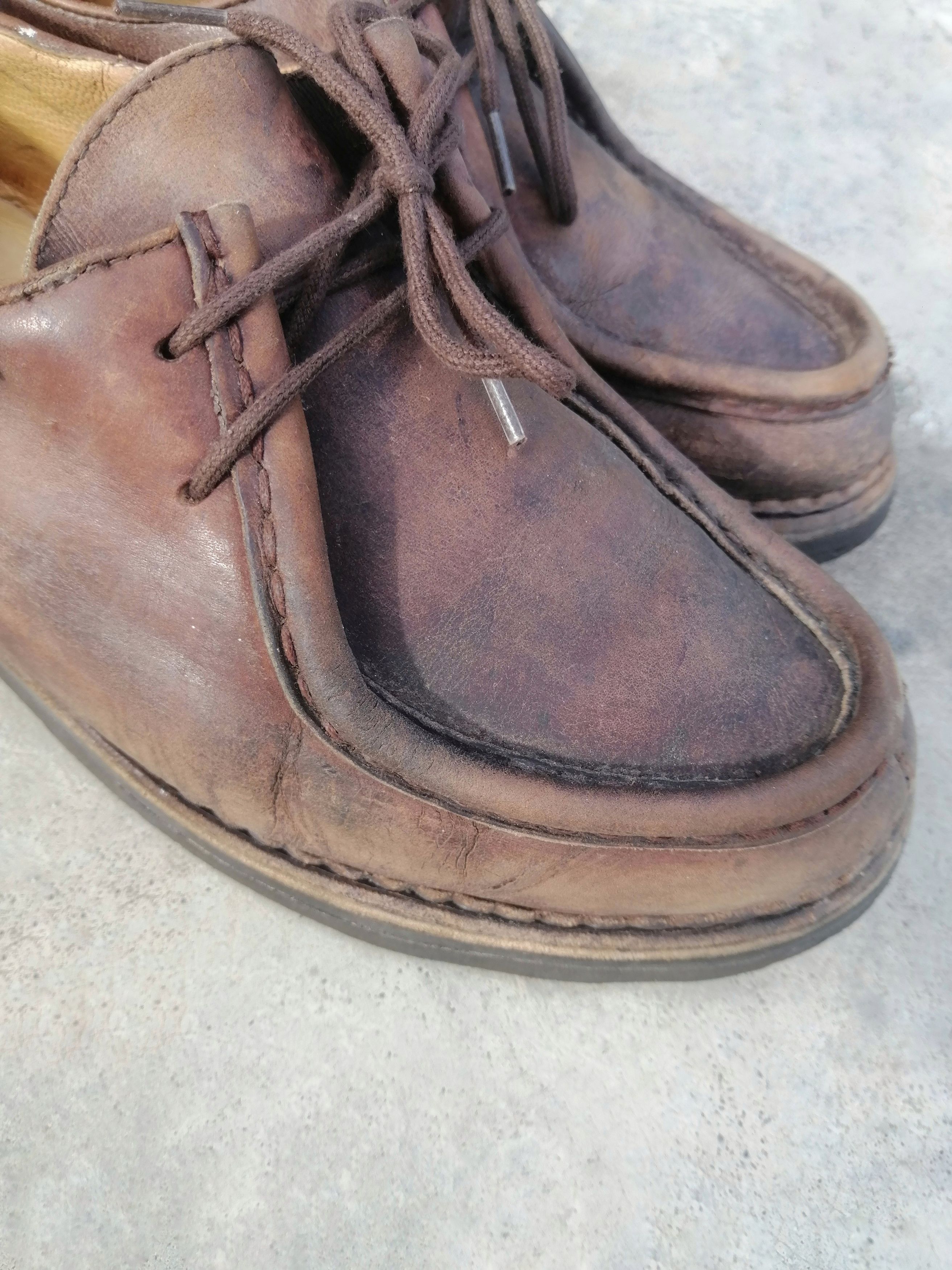 Paraboot Paraboot Michael Brown Leather Moc Toe Derby - 41.5 - France Size US 8.5 / EU 41-42 - 10 Thumbnail