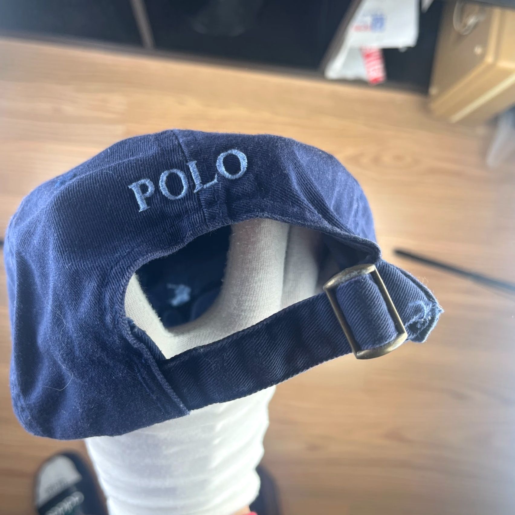 Polo Ralph Lauren VINTAGE Polo Ralph Lauren Pony Strapback Hat Baseball Cap One Size Men Blue 90s Skull Casual Adjustable Canvas Fur Cotton Acrylic Pattern Solid Size US M / EU 48-50 / 2 - 3 Thumbnail
