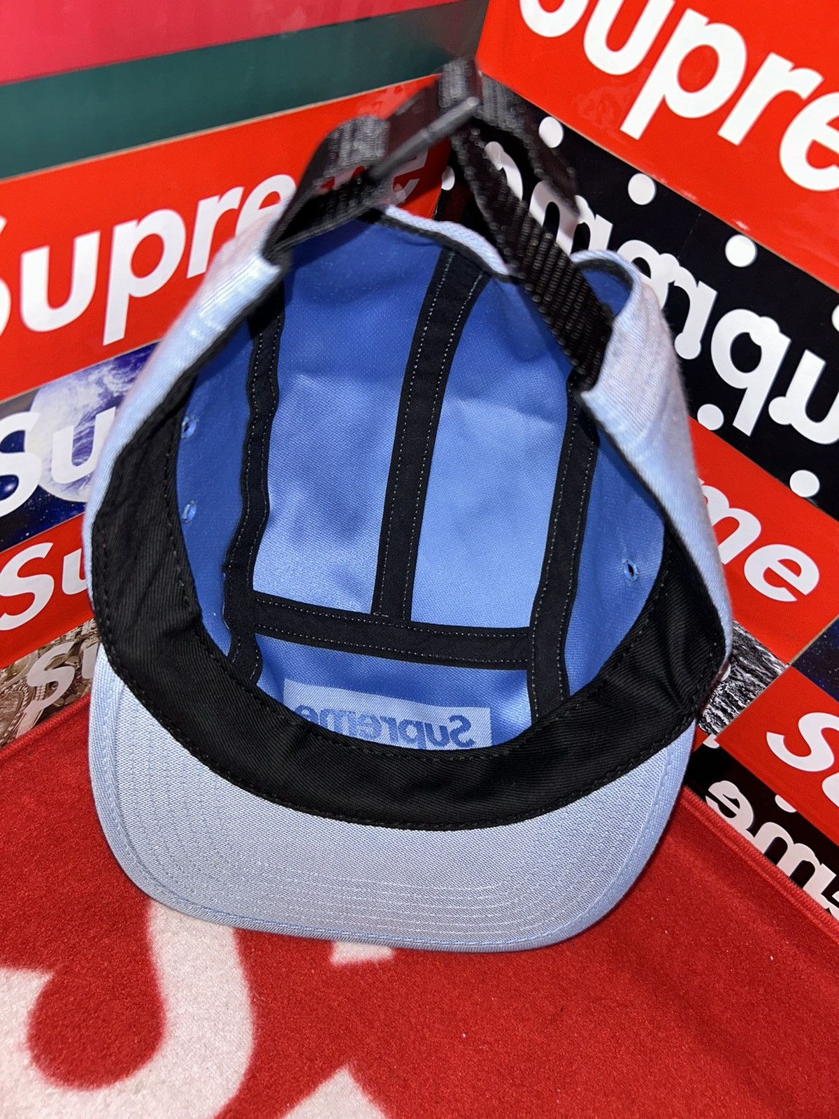 Supreme Supreme Jacquard Box Logo Camp Cap SS18 NEW Size ONE SIZE - 6 Thumbnail