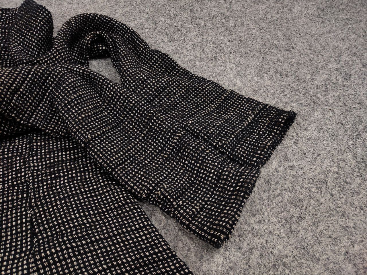 Transit Transit Par Such design Classic Black Knit Blazer Jacket Size M / US 6-8 / IT 42-44 - 14 Thumbnail