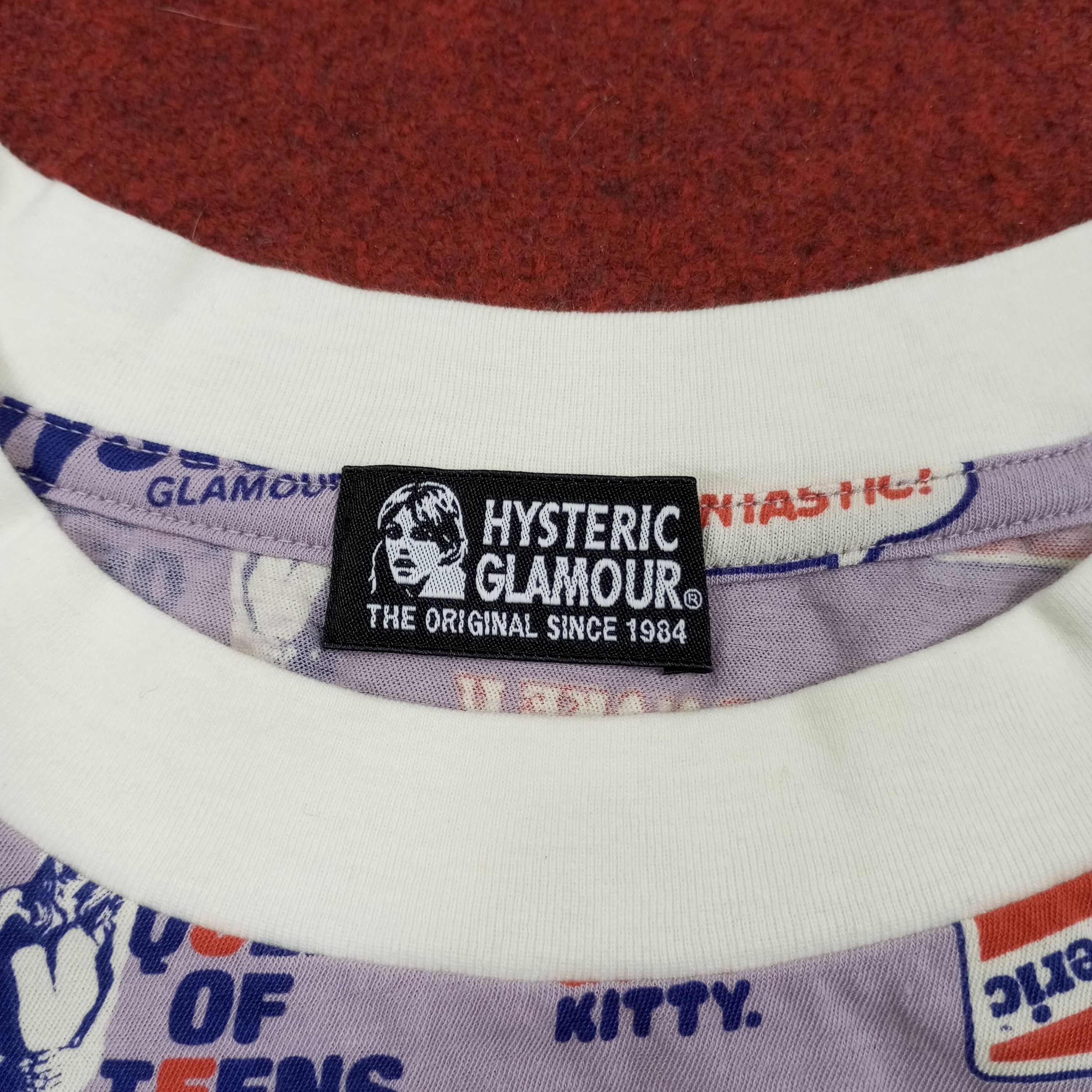 Hysteric Glamour Hysteric Glamour Japanese Brand Fashion Style Tshirt Size US XS / EU 42 / 0 - 5 Thumbnail