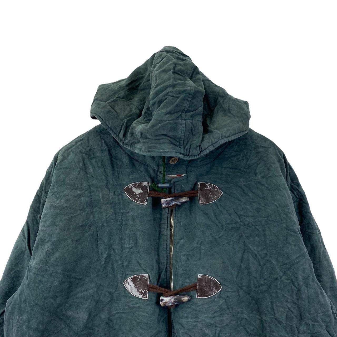 Big John Vtg BIG JOHN USA Green Tactical Duffle Jacket Hoodie Parka Size US XL / EU 56 / 4 - 3 Thumbnail