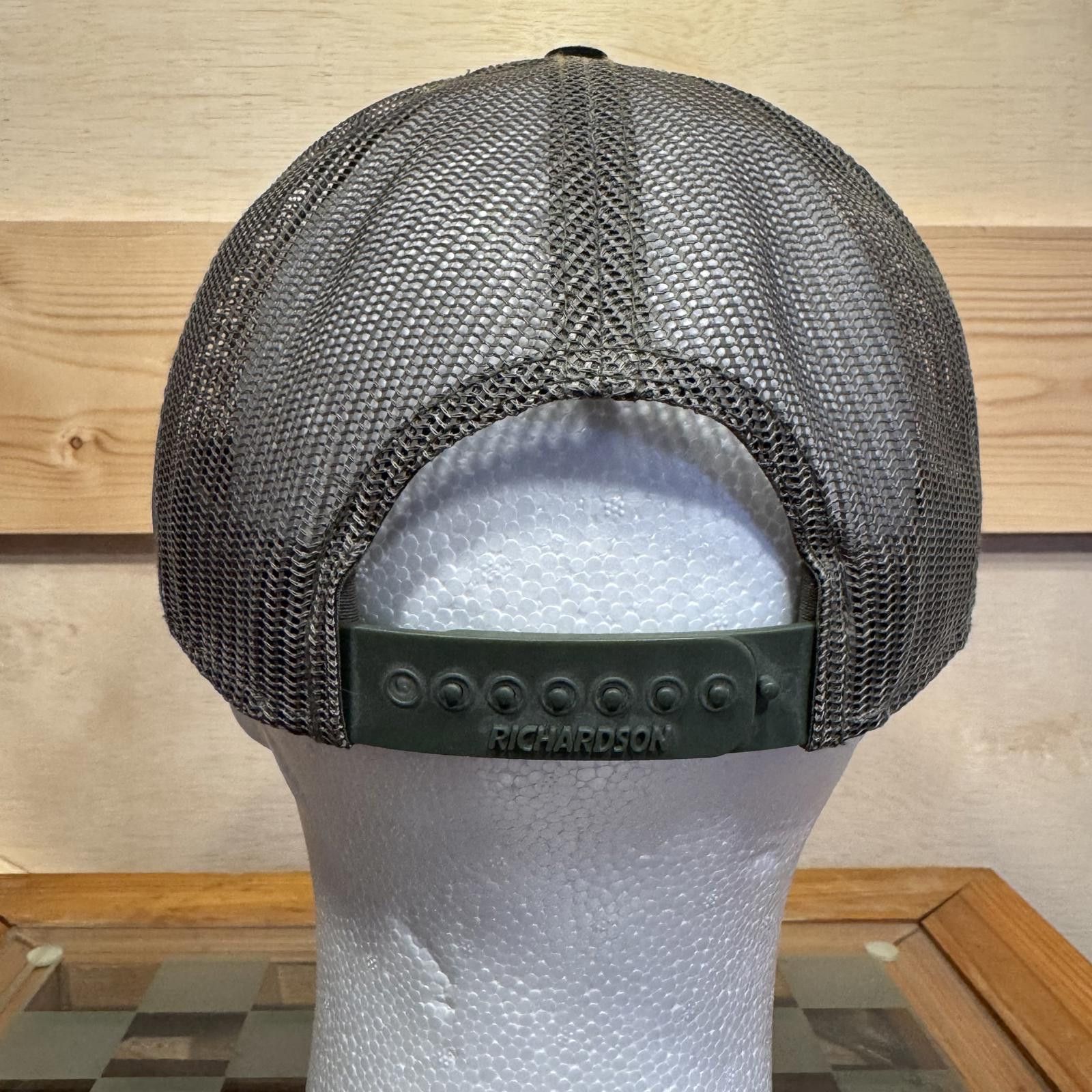 Designer Richardson 7FIVE Snap Back Hat Camo Military Leather Patch Size ONE SIZE - 5 Thumbnail