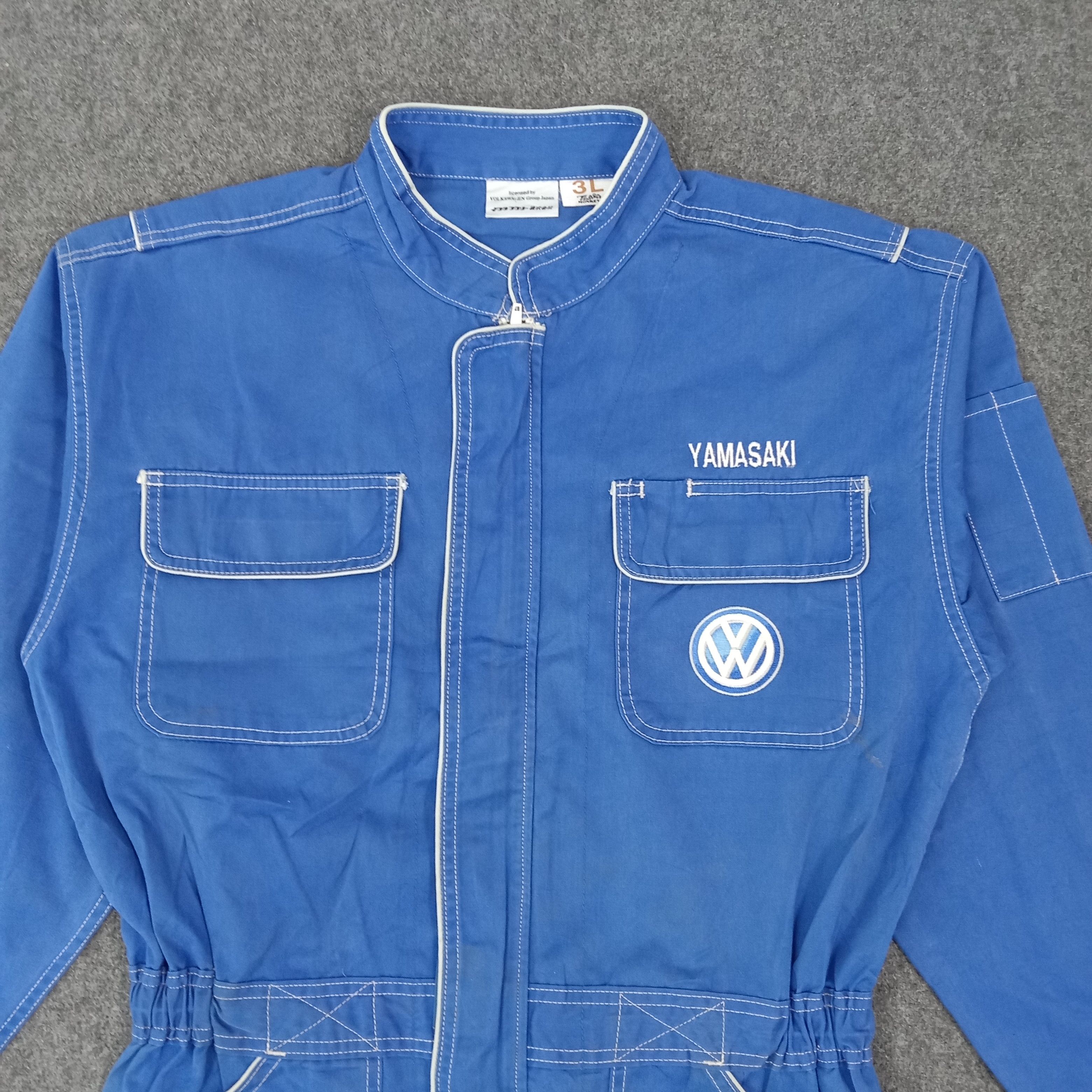 Other Volkswagen Motorsport Racing Work Coverall Jacket C263N3 Size US L / EU 52-54 / 3 - 6 Thumbnail