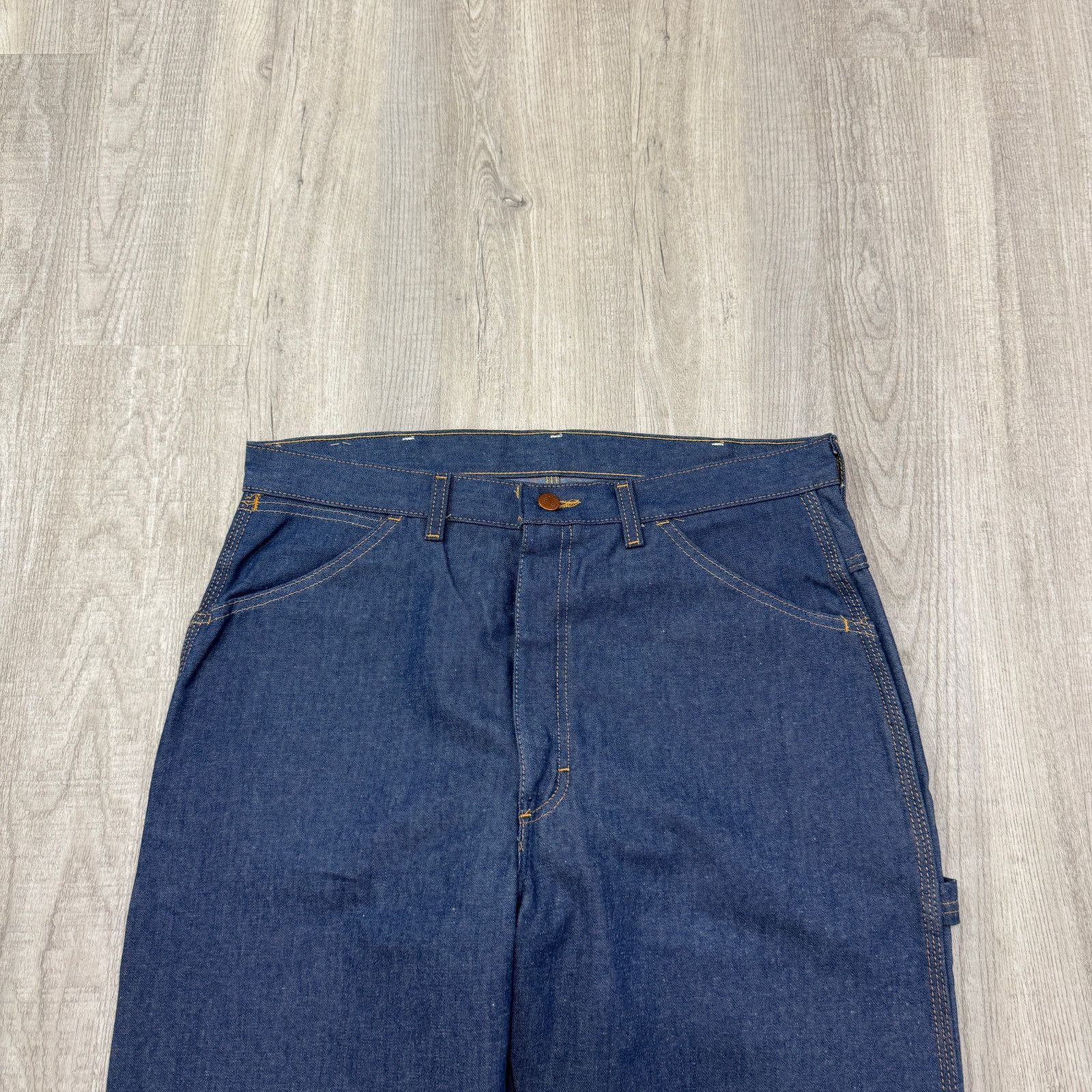 Vintage NEW Vintage Big Ben Dungarees Jeans Men's 36x30 Blue Size US 36 / EU 52 - 2 Thumbnail