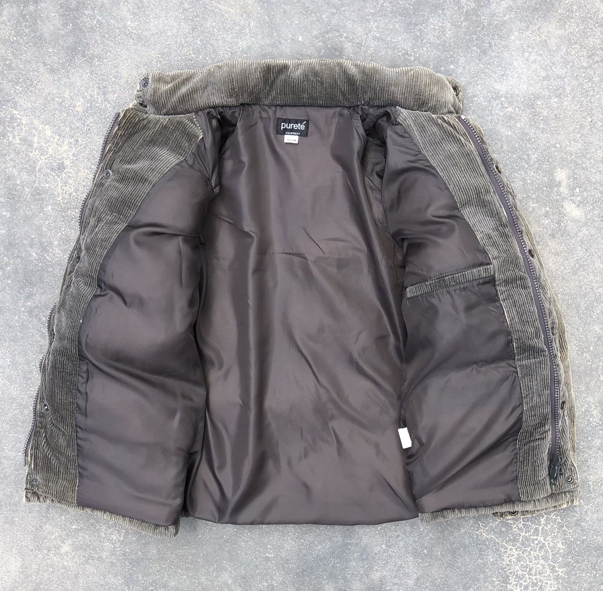 Vintage Vintage Pureté Equipment Corduroy Puffer Jacket Size US M / EU 48-50 / 2 - 7 Thumbnail