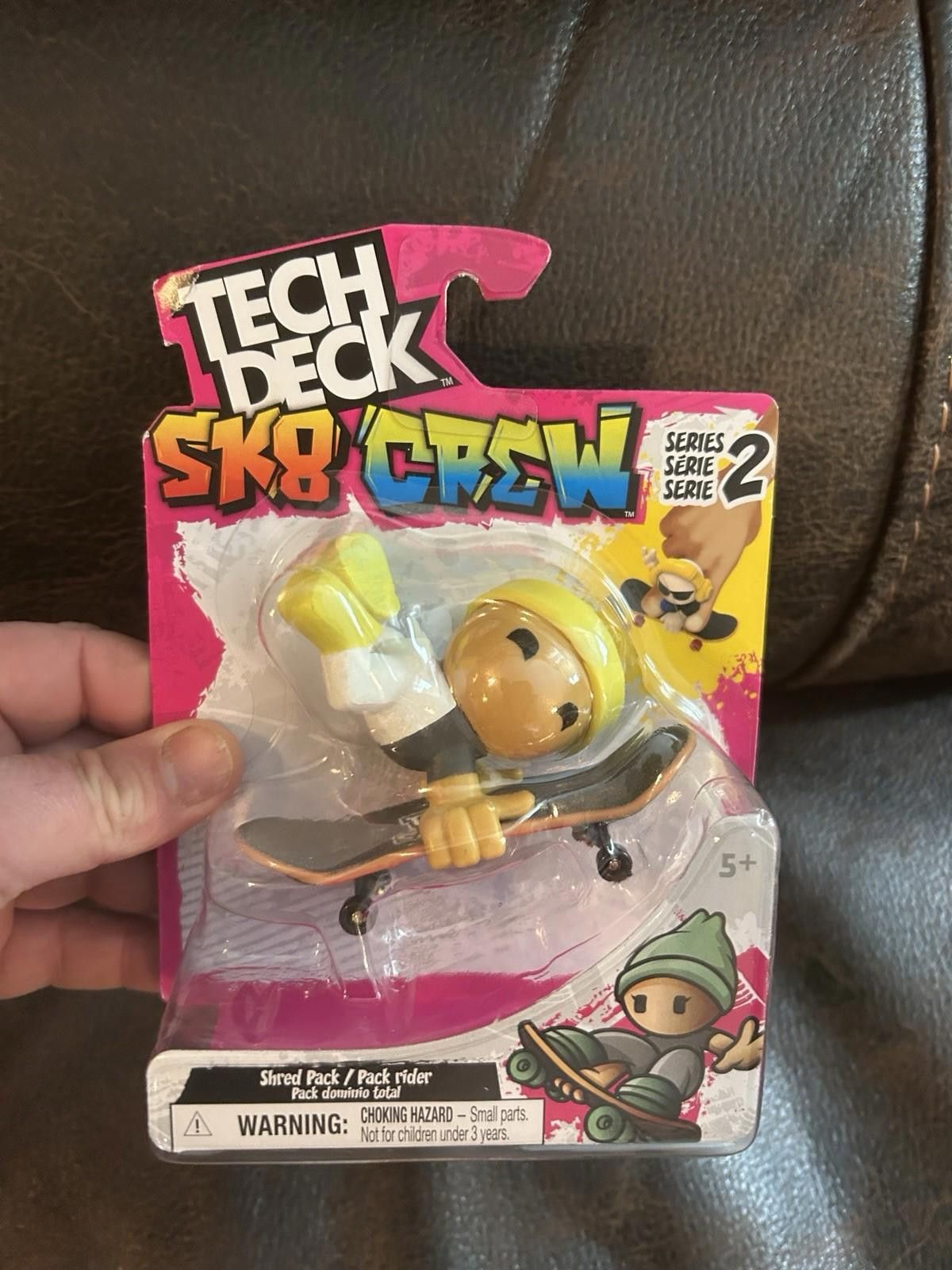 Other Tech Deck SK8 Crew Fingerboard w/Figure Series 2 Yel. Beanie Size ONE SIZE - 1 Thumbnail
