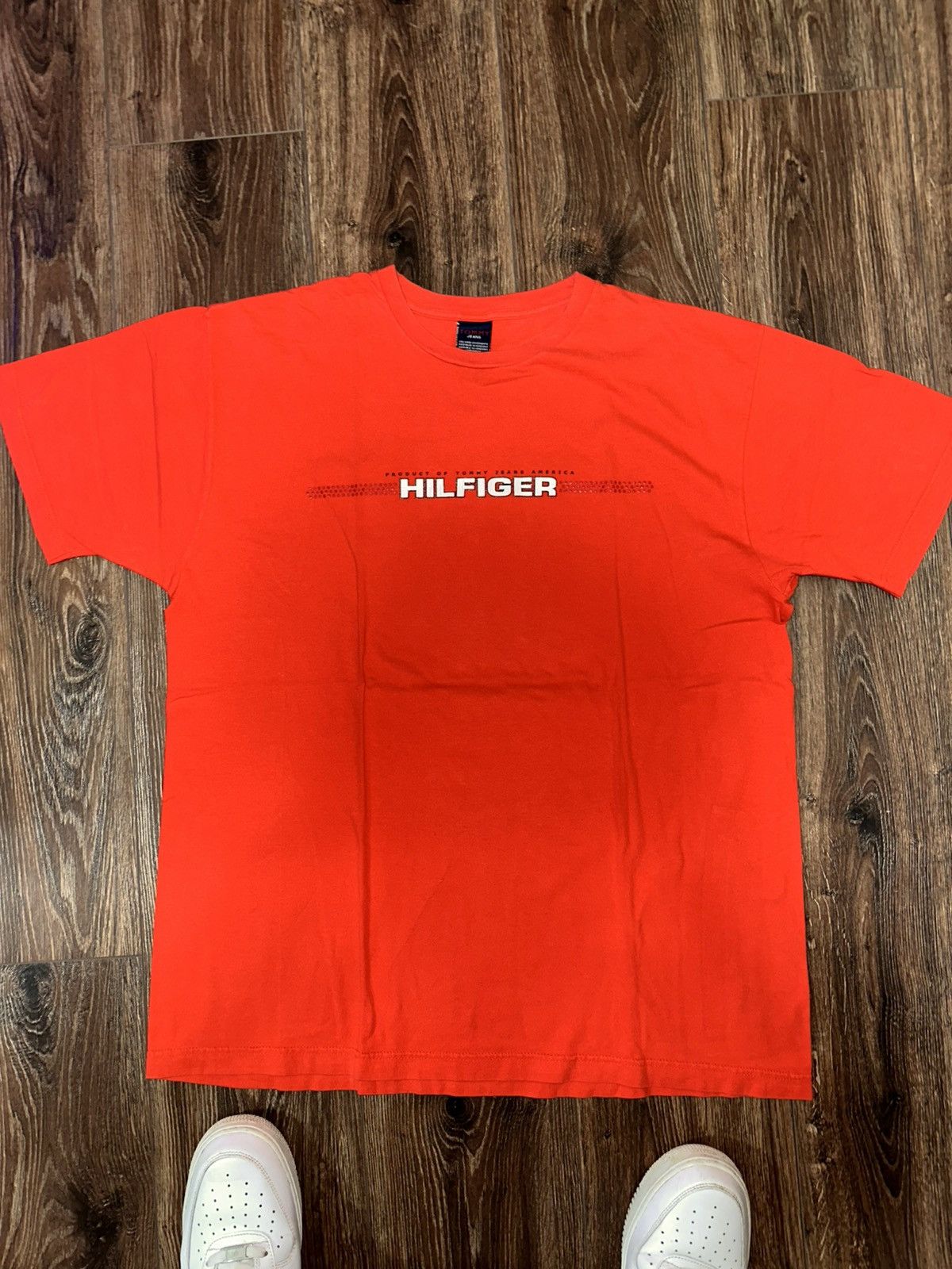 Tommy Hilfiger Vintage Tommy Hilfiger Tee Size US L / EU 52-54 / 3 - 1 Thumbnail
