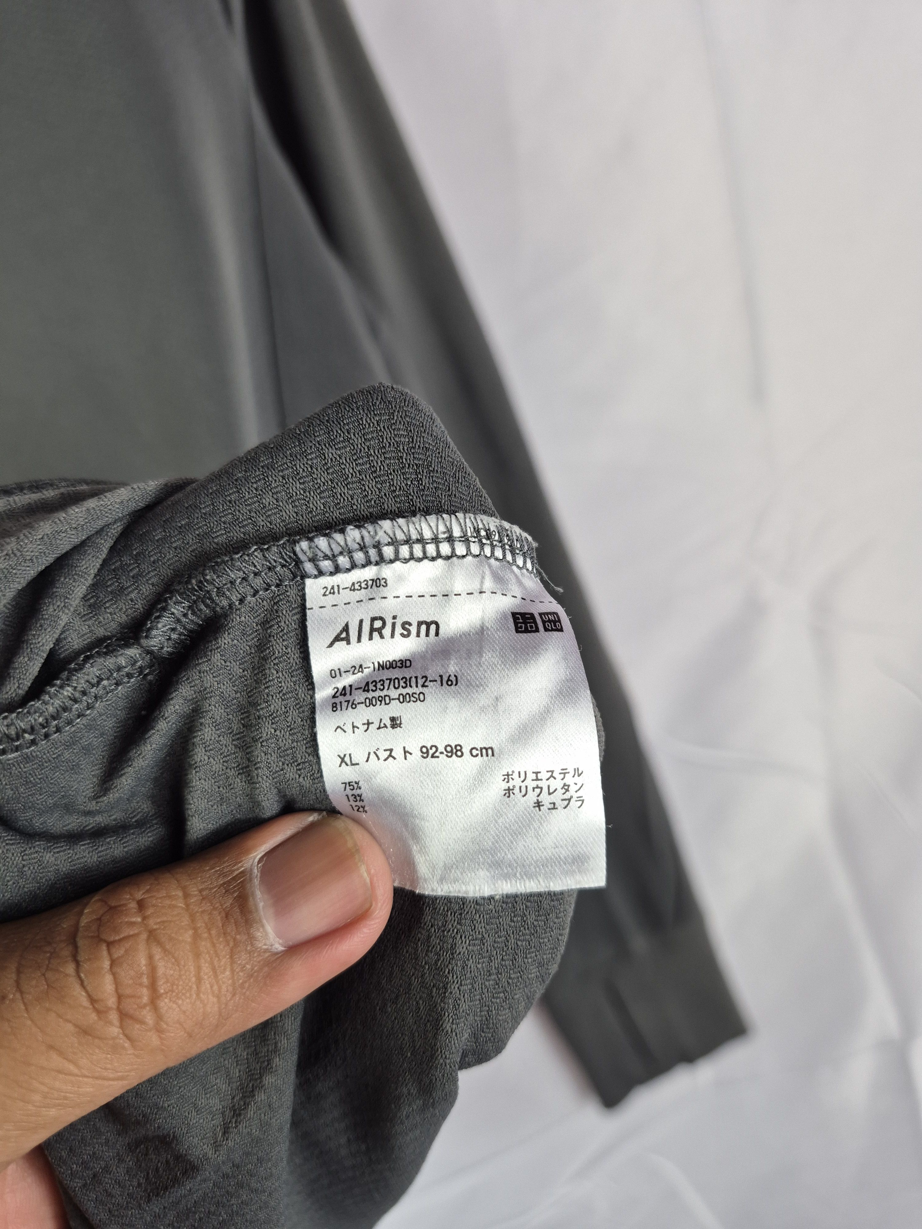 Japanese Brand 🔥 Uniqlo Airism Hoodie Sports Jacket Size XL / US 12-14 / IT 48-50 - 7 Thumbnail