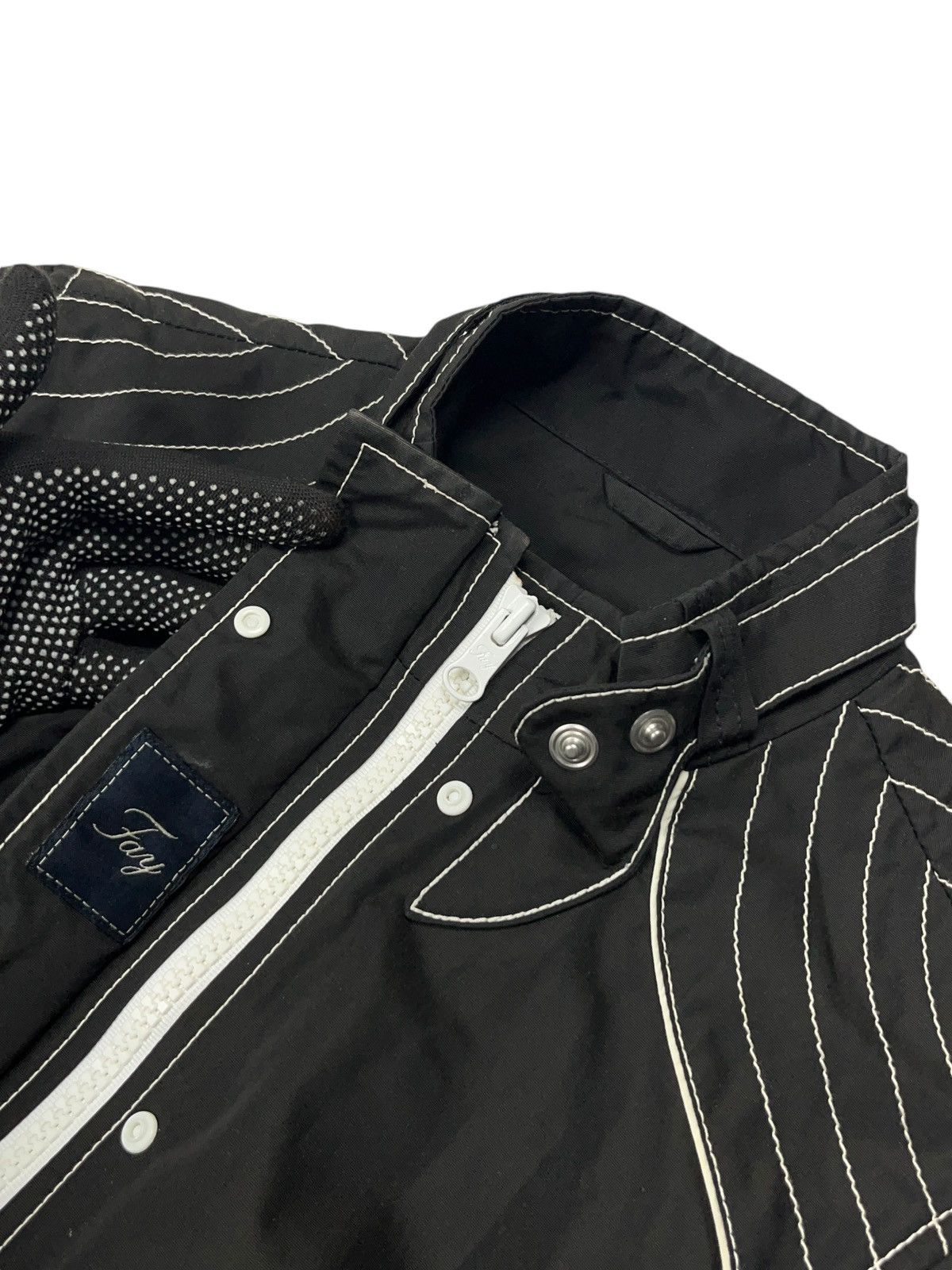 Fay Fay Nylon Biker Jacket Size M / US 6-8 / IT 42-44 - 8 Thumbnail