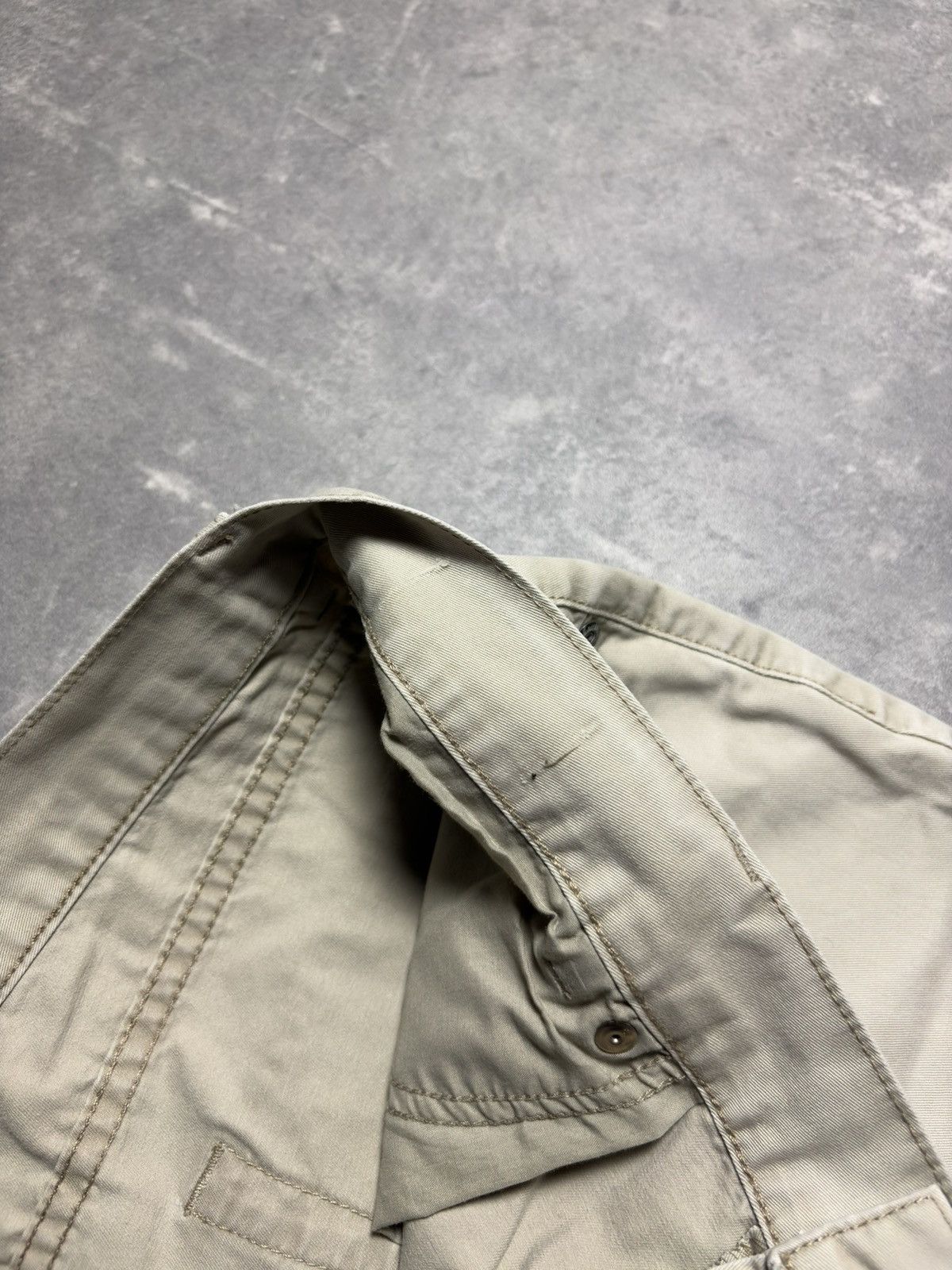 Yves Saint Laurent Yves Saint Laurent YSL Back Logo Beige Trousers Pants 34 Size US 34 / EU 50 - 9 Thumbnail