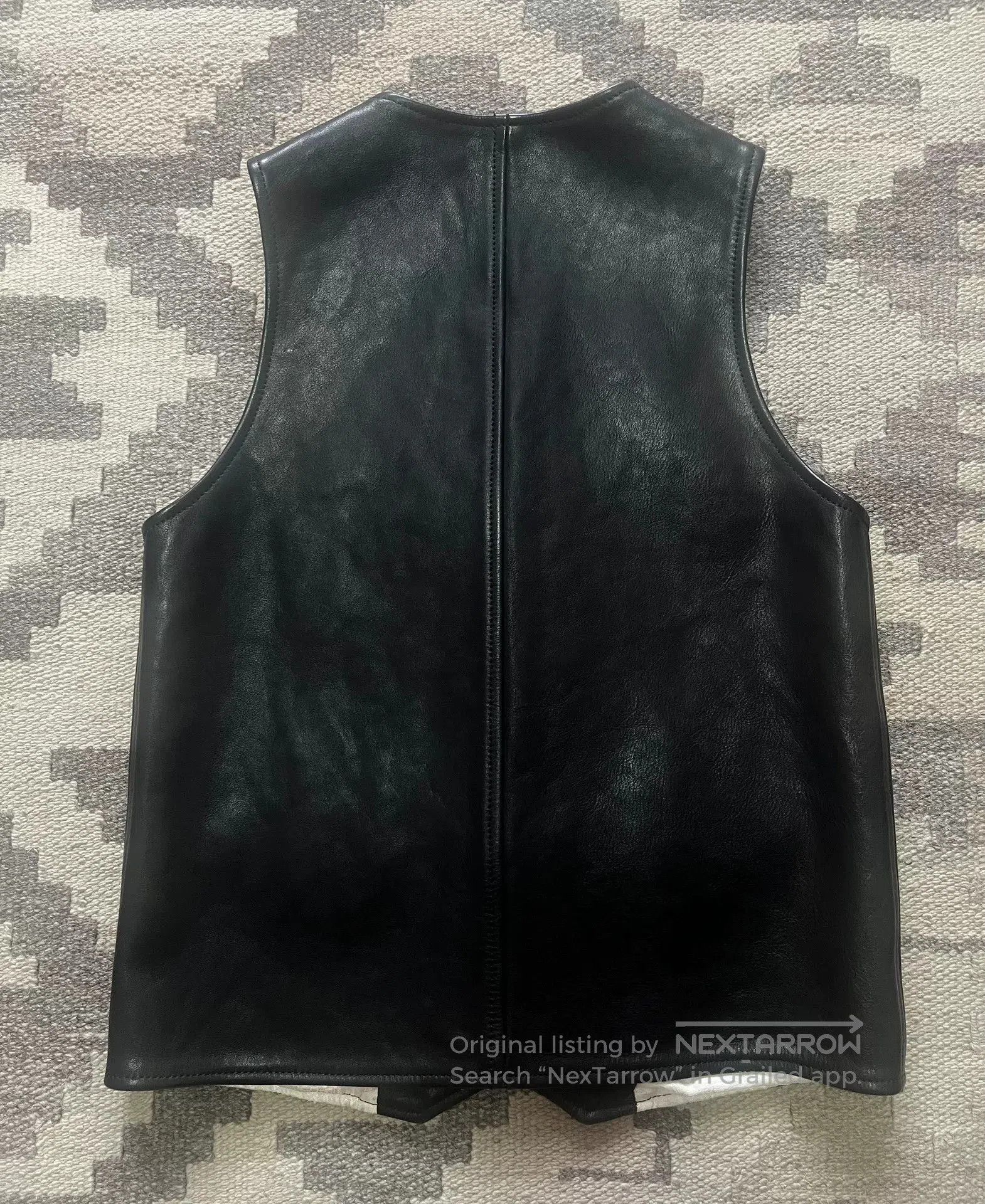 CAYL Calee Japanese Leather Vest. Size US M / EU 48-50 / 2 - 6 Thumbnail