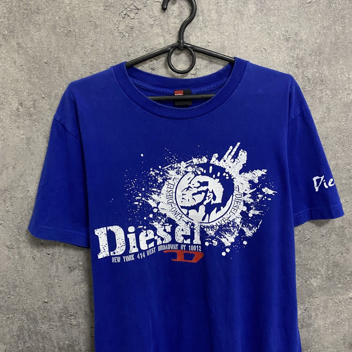 Diesel Vintage Diesel T-Shirt Big Logo Japan Style Y2k Size US L / EU 52-54 / 3 - 6 Thumbnail