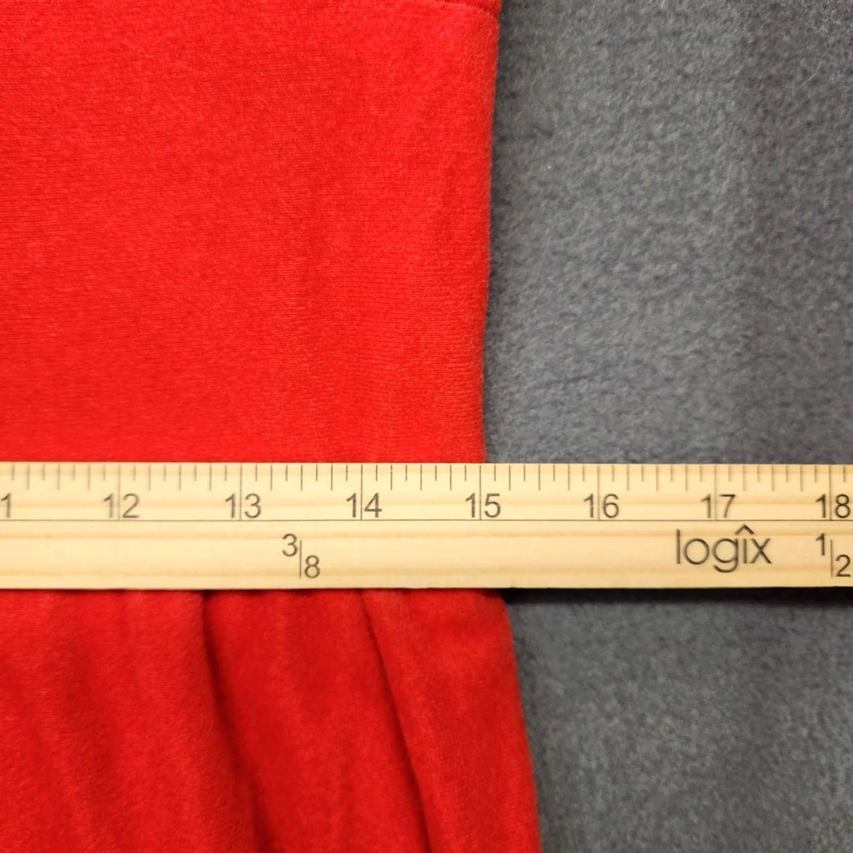 Vintage VINTAGE Red Prairie Dress Maxi High Neck Long Sleeve Womens Small Handmade Cottagecore 70s Size S / US 4 / IT 40 - 5 Thumbnail