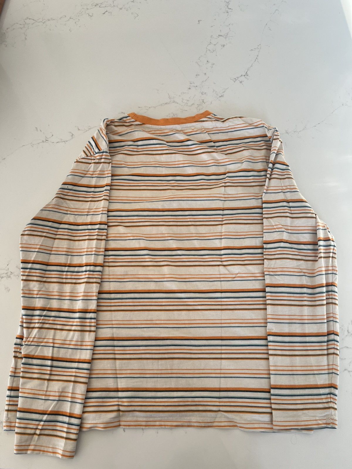 Guess GUESS ASAP STRIPED ORANGE L/S L Size US L / EU 52-54 / 3 - 2 Thumbnail
