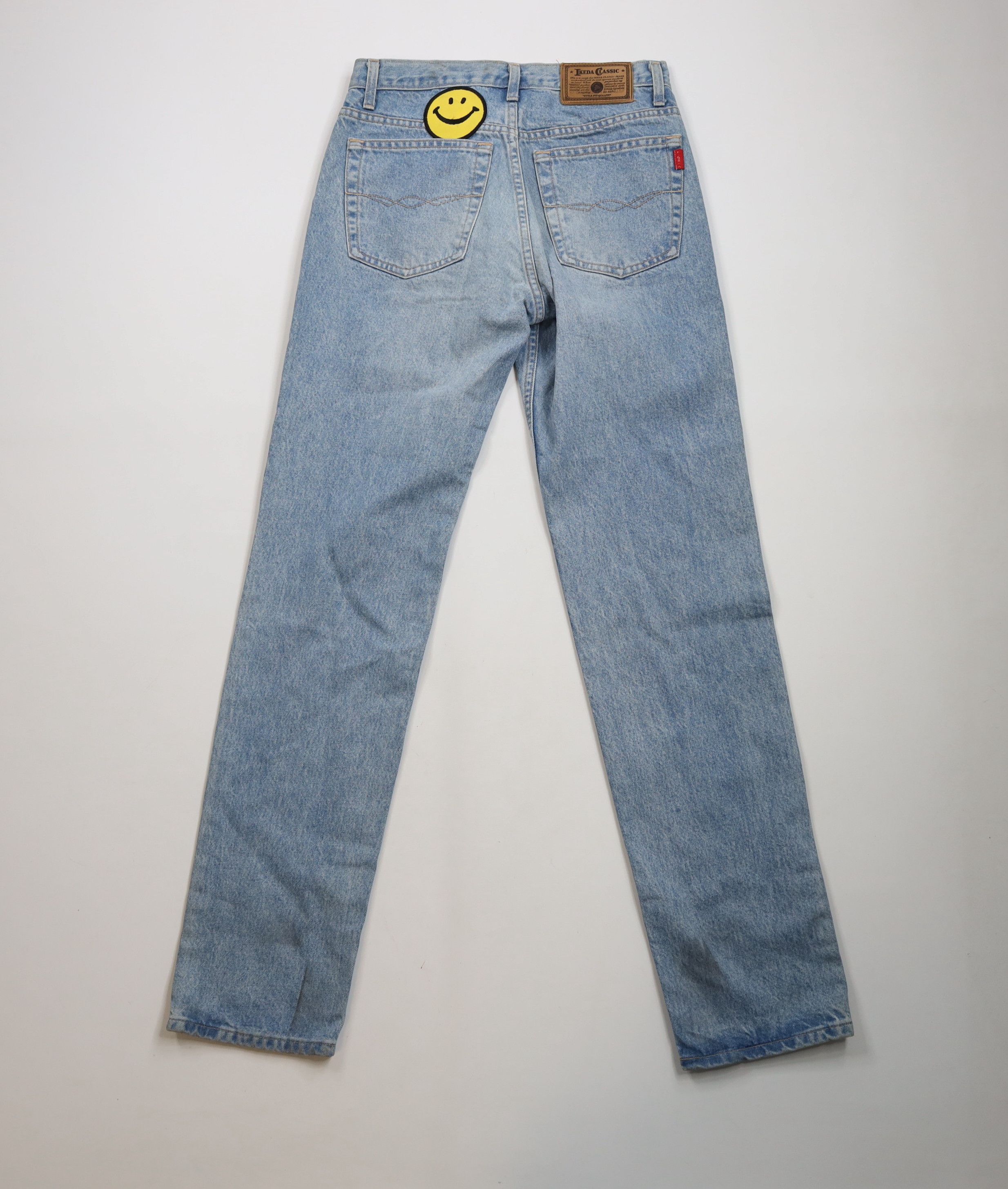 Vintage Vintage 90s Streetwear Straight Leg Denim Jeans Blue Cotton Size US 31 - 11 Thumbnail