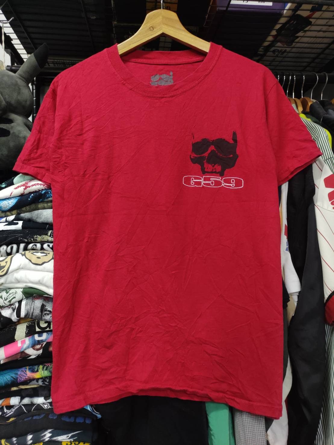 Fuck The Population × G59 Records Suicideboys G59 " Black Skull Logo " T-Shirt Size US M / EU 48-50 / 2 - 2 Thumbnail