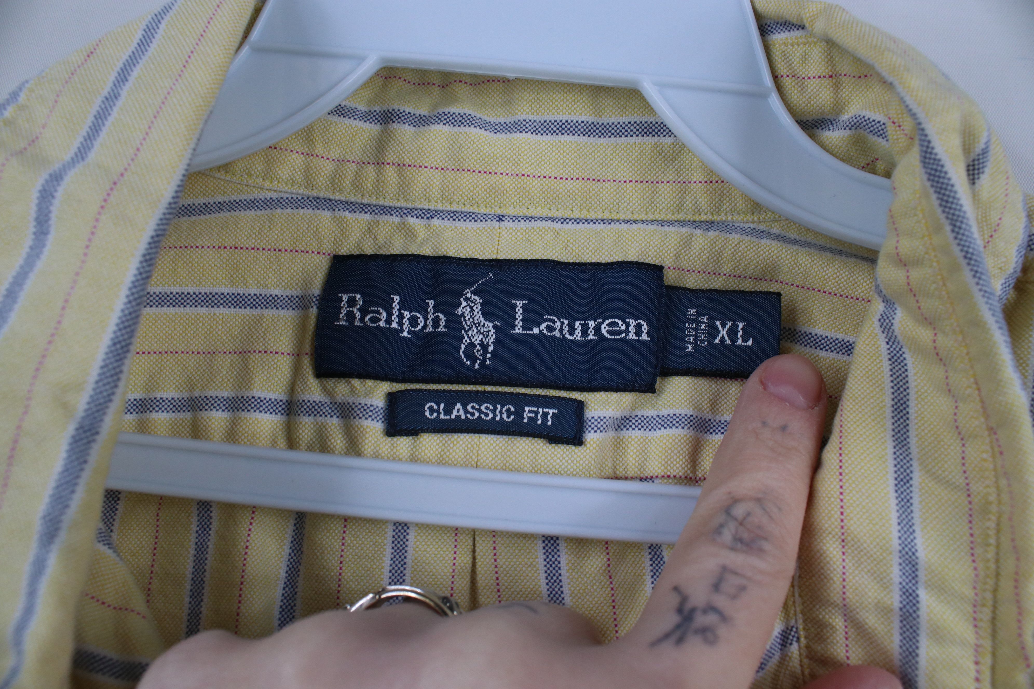Polo Ralph Lauren Vintage 90s Ralph Lauren Short Sleeve Collared Button Shirt Size US XL / EU 56 / 4 - 7 Thumbnail