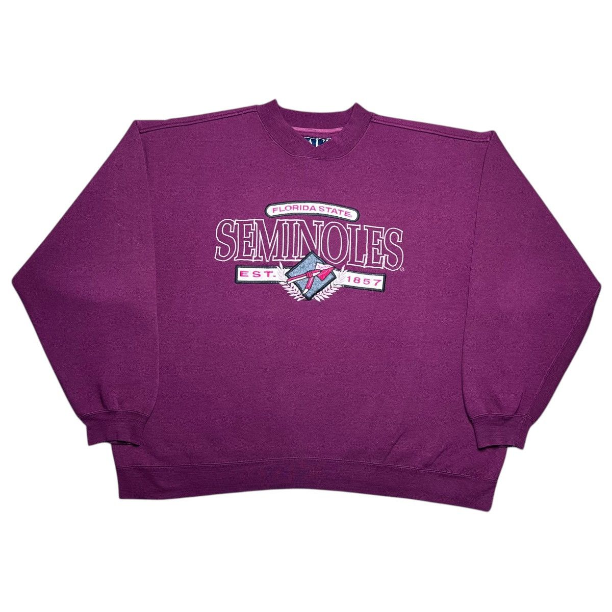 NCAA Florida State Seminoles Embroidered Galt Sand Sweatshirt Size US XL / EU 56 / 4 - 1 Thumbnail
