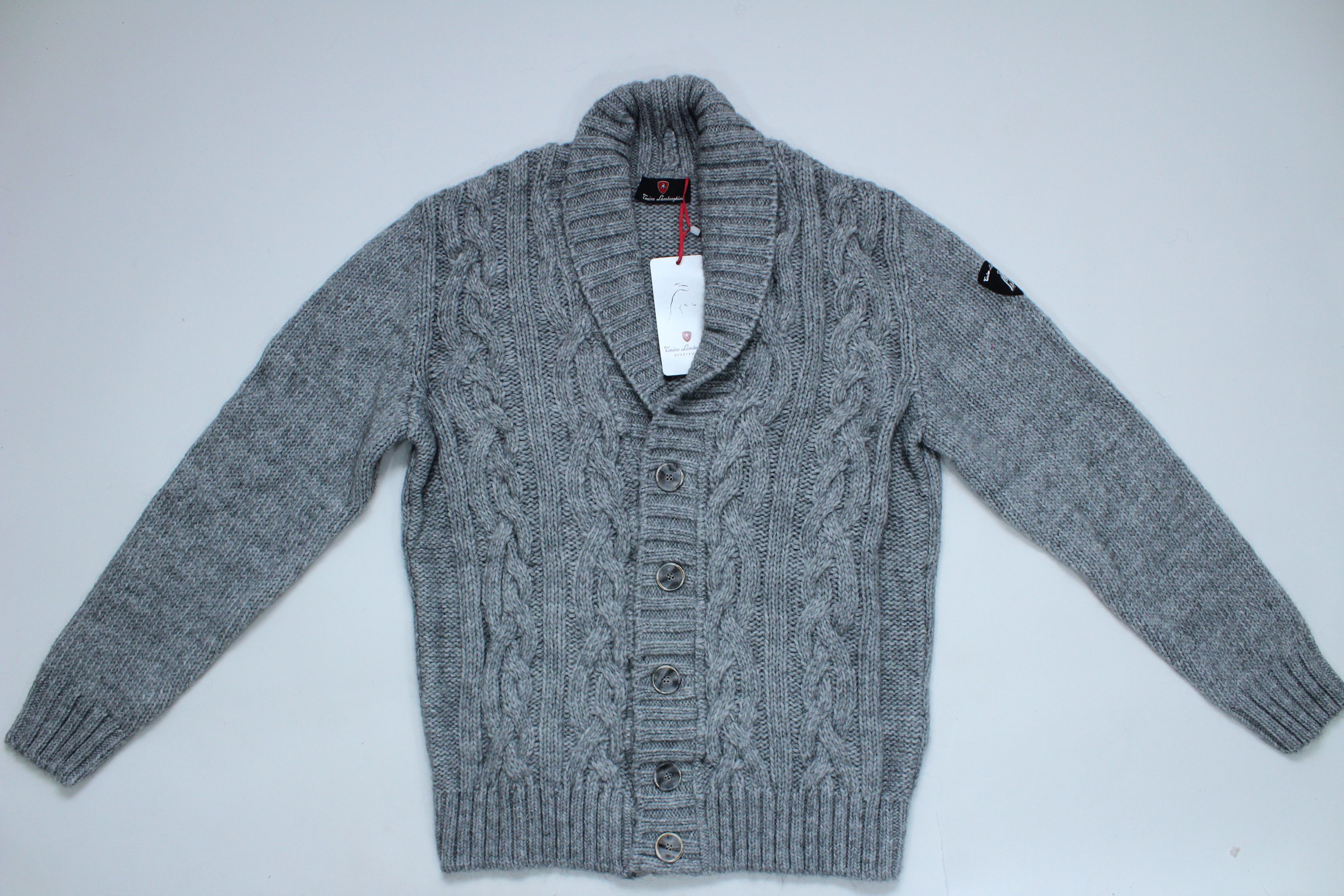 Tonino Lamborghini NEW Tonino Lamborghini Sweater Cardigan Size L/52 Vintage Size US L / EU 52-54 / 3 - 1 Thumbnail
