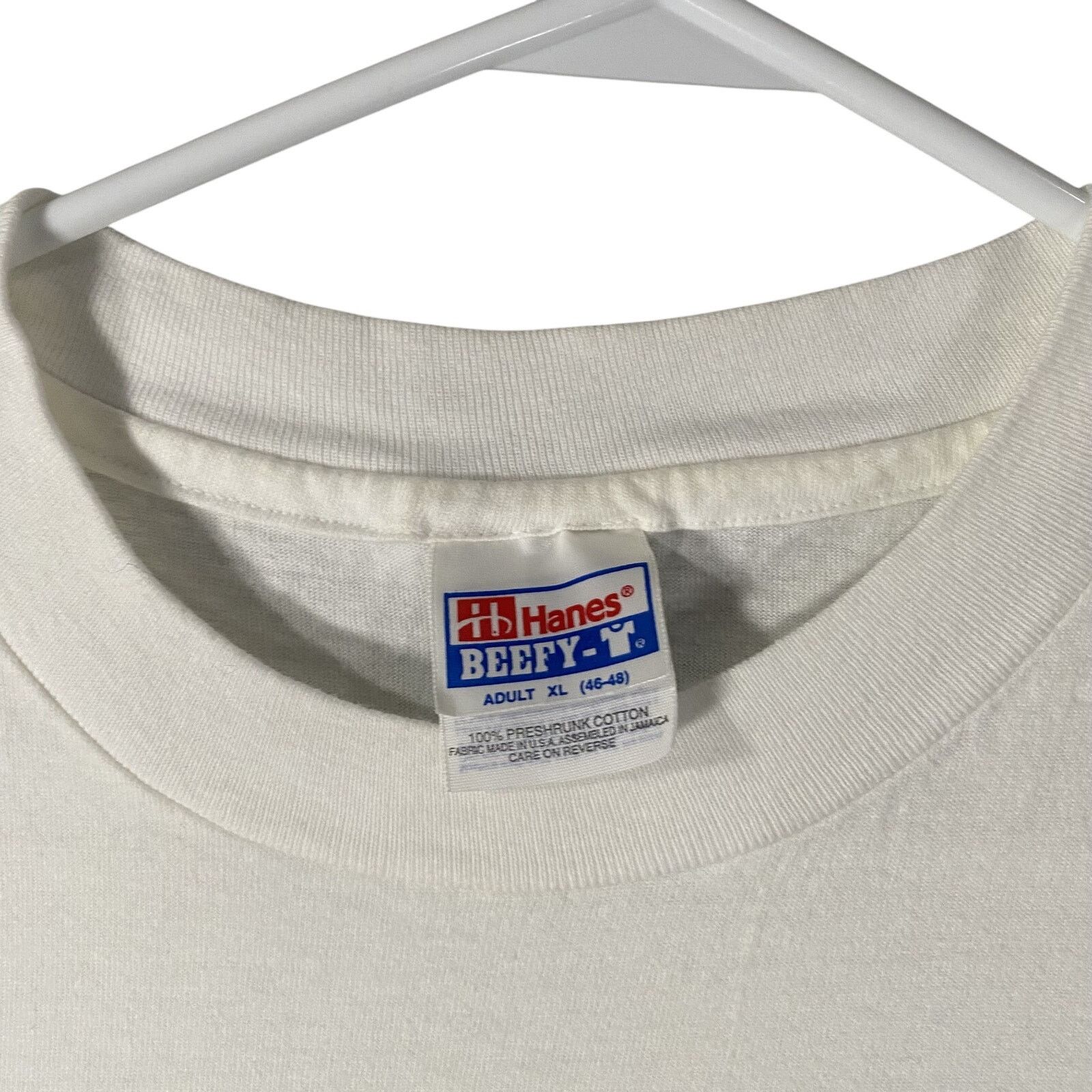 Other Vtg Kansas City Joel 2:28 Jean Shen Bible Art Shirt White XL Size US XL / EU 56 / 4 - 3 Thumbnail