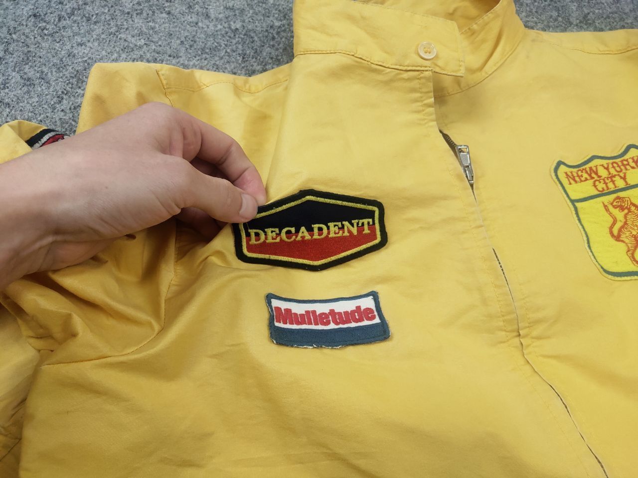 DKNY DKNY Vintage Donna Karan New York Yellow Windbreaker Jacket Size US M / EU 48-50 / 2 - 11 Thumbnail