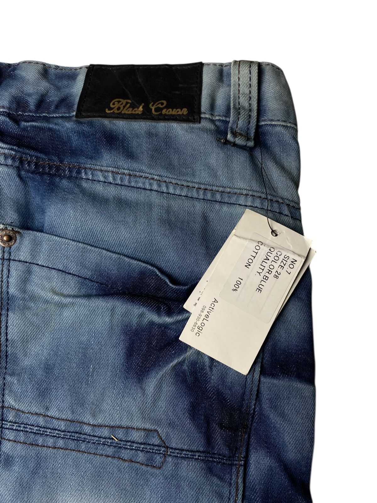 Le Grande Bleu (L.G.B.) 2000's Black Crown Clawmark Flared Jeans Size US 29 - 9 Thumbnail