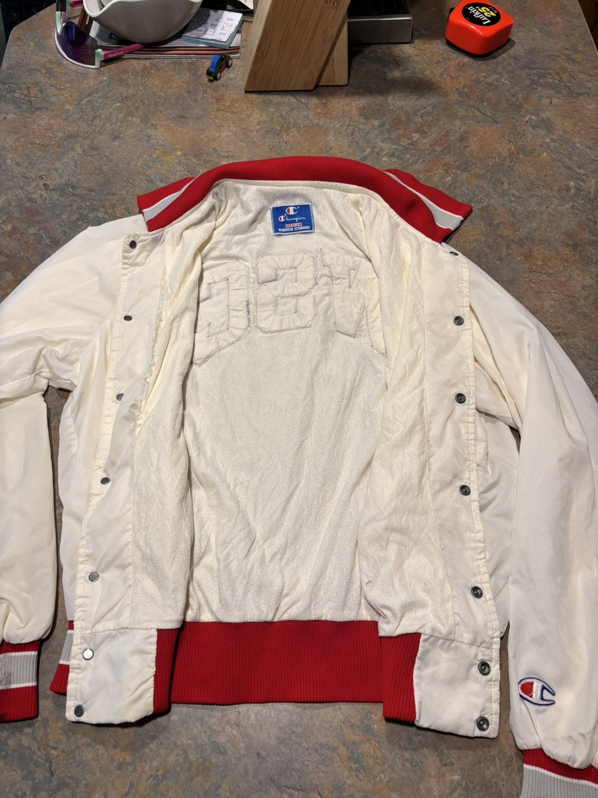 Champion Vintage Champion Made In USA University Of Wisconsin Jacket Size US M / EU 48-50 / 2 - 8 Thumbnail