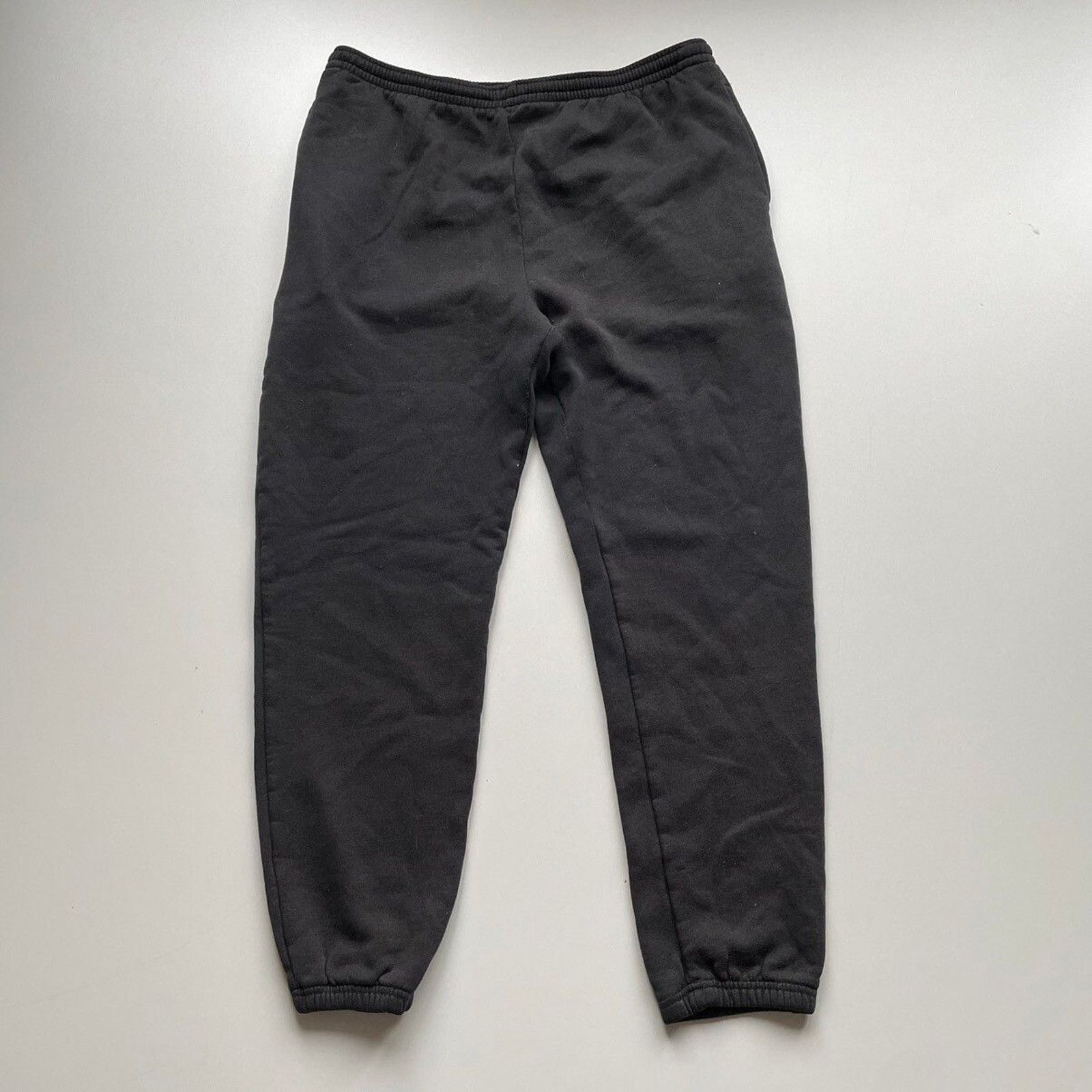 Vintage Vintage 2000s Faded Black Basic Sweatpants Men's Medium Rare Size US 30 / EU 46 - 1 Thumbnail