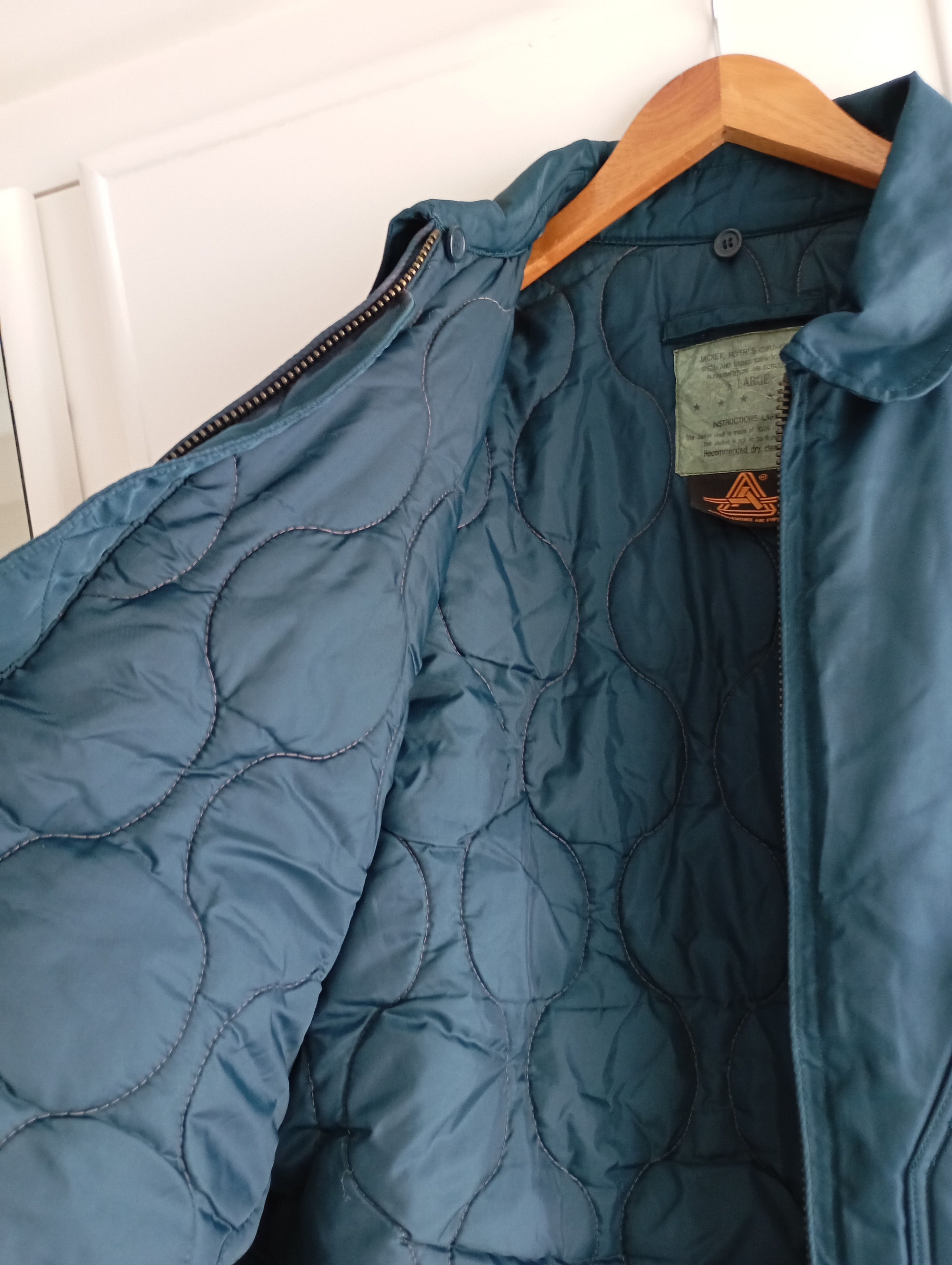 Vintage Vintage 90’s US Army Air Force CWU 45/P Flyers Jacket Size US XL / EU 56 / 4 - 10 Thumbnail