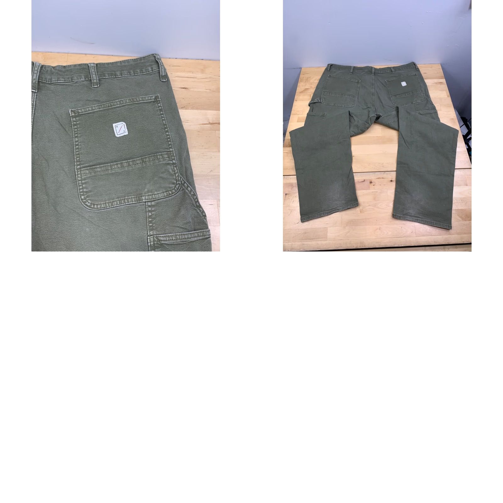 American Eagle Outfitters American Eagle Outfitters Jeans Men 38x30 Green Utility Carpenter 12937 Size US 38 / EU 54 - 9 Thumbnail