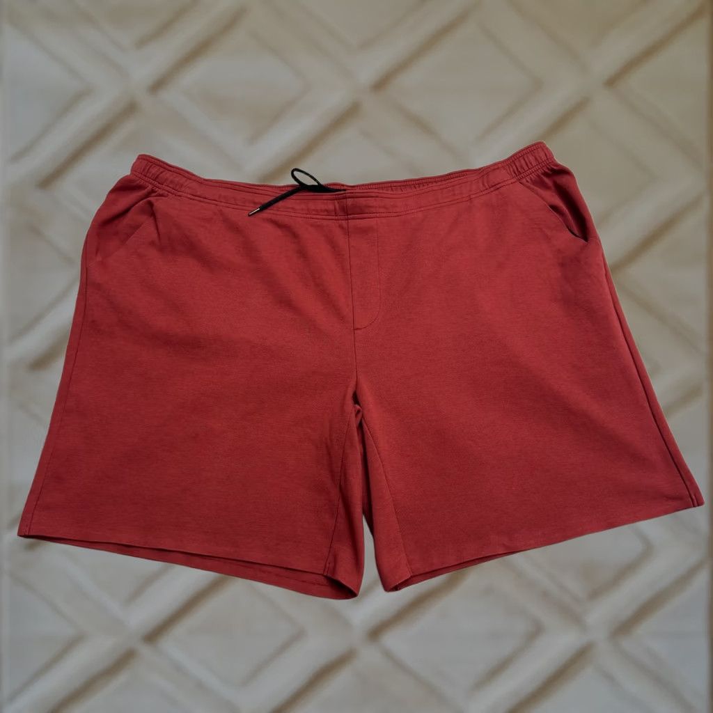 Vintage MSX Michael Strahan Fleece Sweat Shorts Mens 3XL Brown Athletic Activewear Size US 39 - 1 Thumbnail