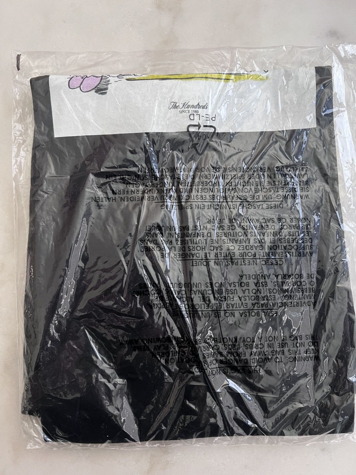 The Hundreds The Hundreds Black Toy Drawing Illustration T-Shirt SZ Small Size US S / EU 44-46 / 1 - 3 Thumbnail
